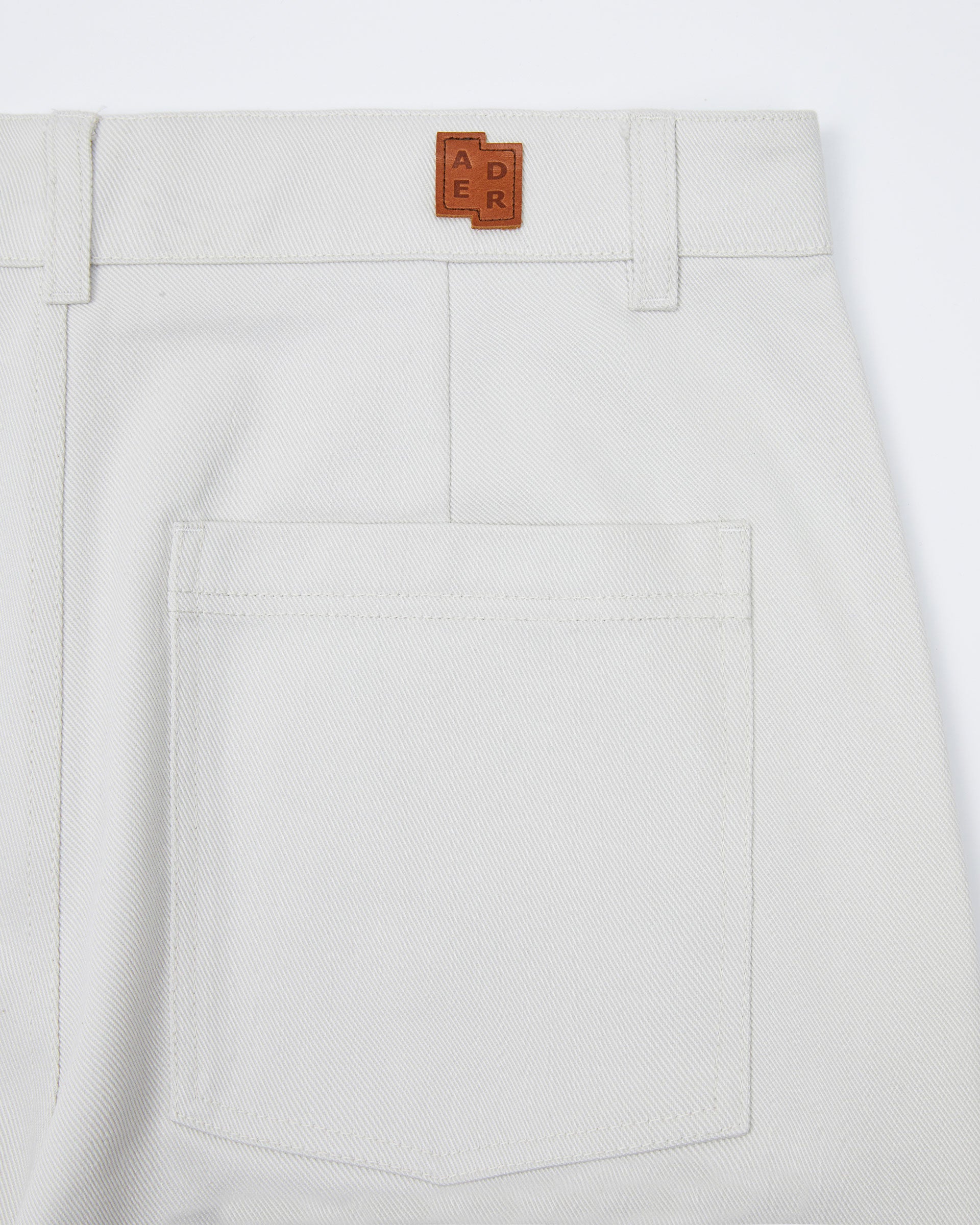 Ader Error - Sig; BL Tag trousers 01 (Ivory) product image 2 | TRAB K-Fashion Australia