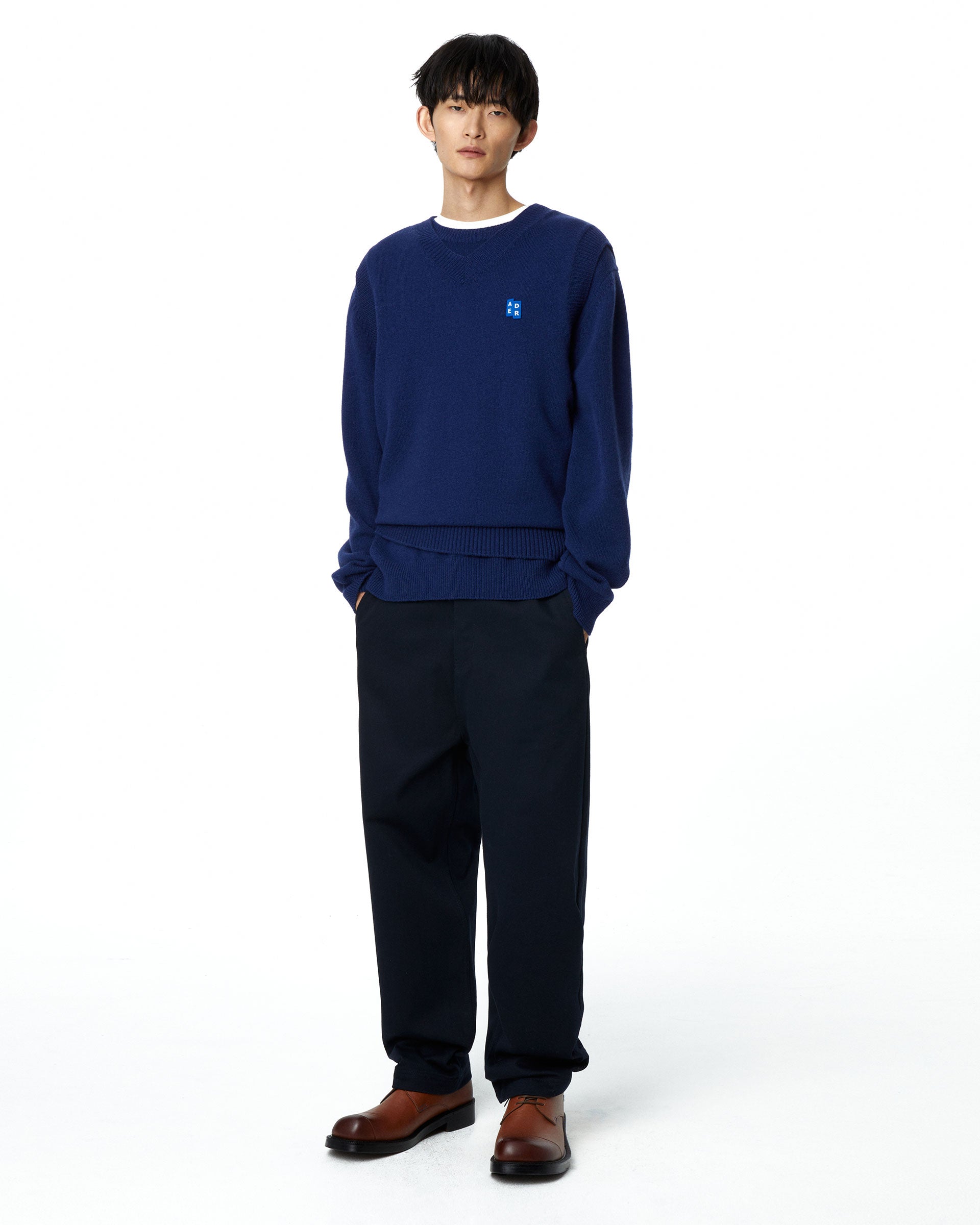 Ader Error - Sig; BL Tag trousers 01 (Navy) product image 6 | TRAB K-Fashion Australia