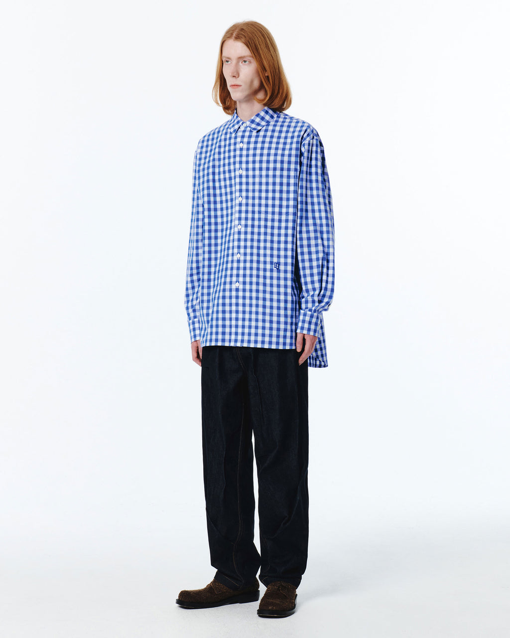 Ader Error - Sig; BL Tag shirt 03 (Z-Blue) product image 8 | TRAB K-Fashion Australia