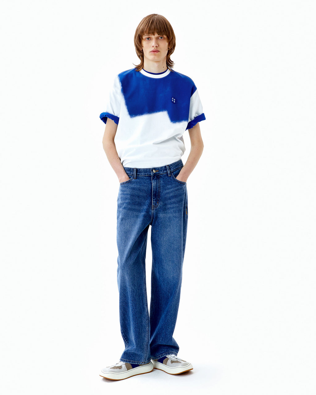Ader Error - Sig; BL Tag t-shirt 02 (Off White) product image 1 | TRAB K-Fashion Australia