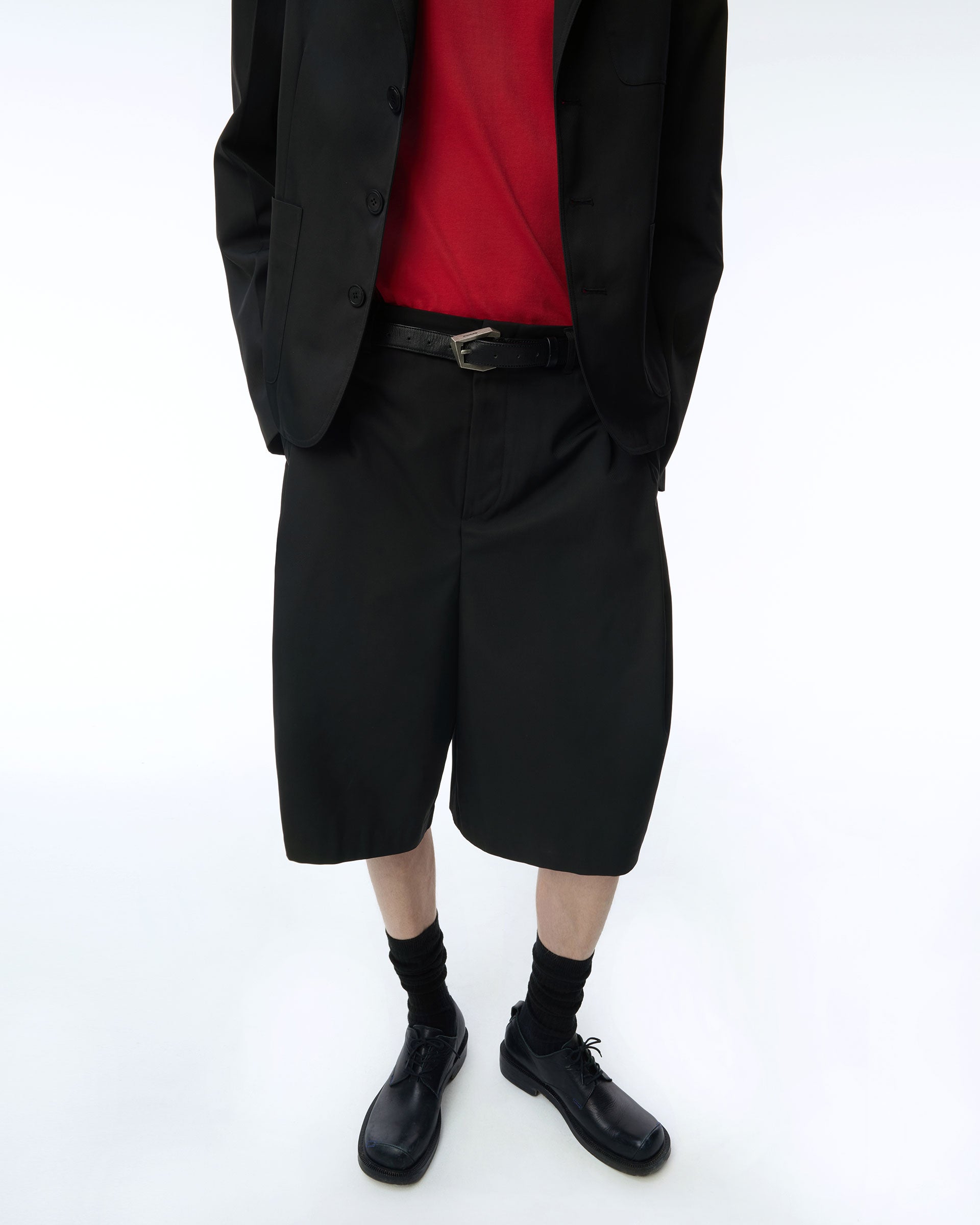 Ader Error - Sig; BK Tag shorts 01 (Noir) product image 11 | TRAB K-Fashion Australia