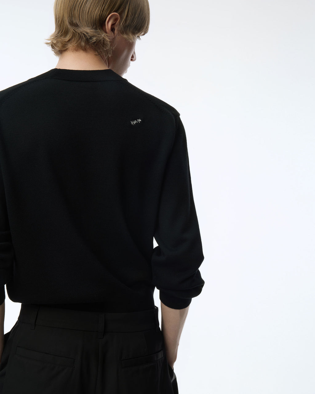Ader Error - Sig; BK Tag shorts 01 (Noir) product image 17 | TRAB K-Fashion Australia