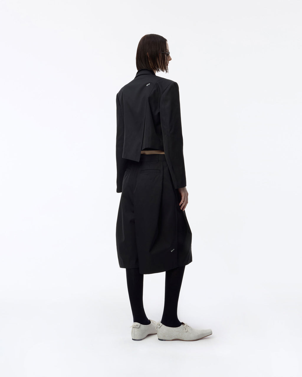Ader Error - Sig; BK Tag shorts 01 (Noir) product image 3 | TRAB K-Fashion Australia