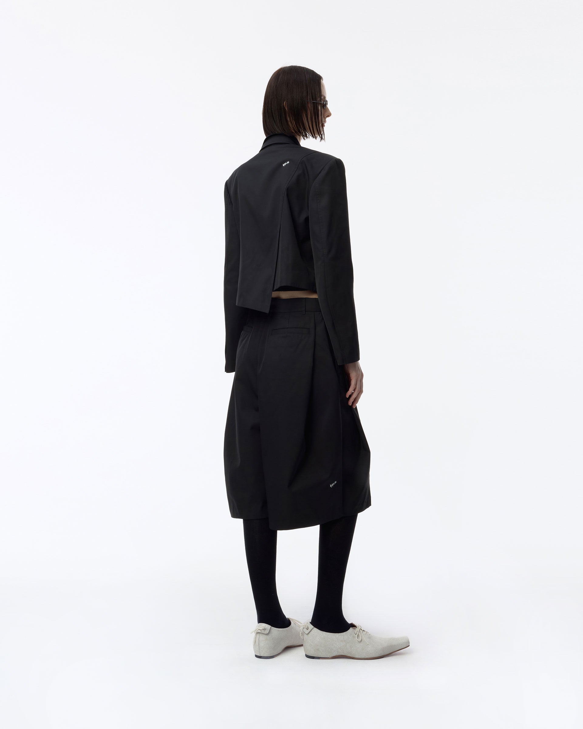 Ader Error - Sig; BK Tag shorts 01 (Noir) product image 3 | TRAB K-Fashion Australia