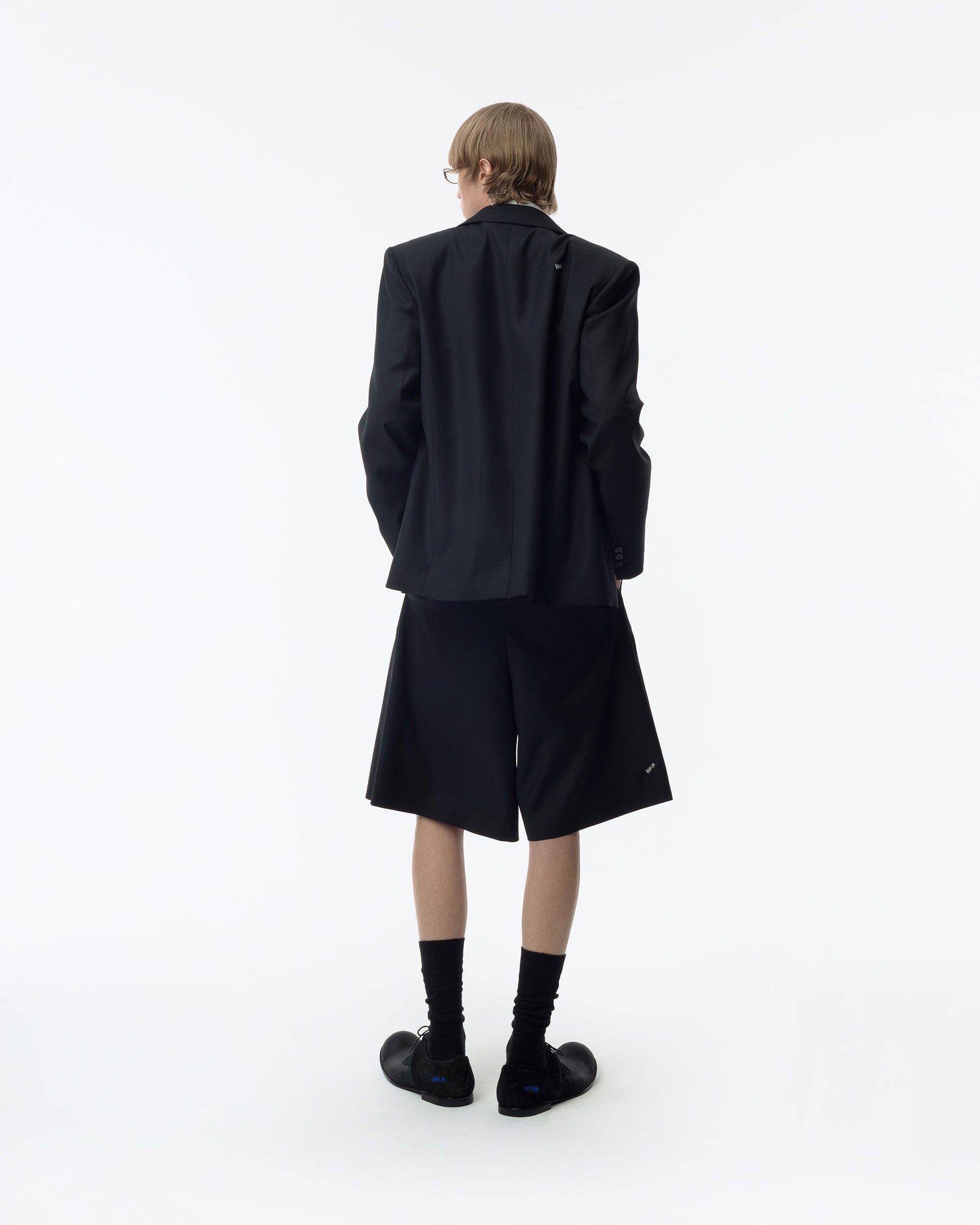 Ader Error - Sig; BK Tag shorts 02 (Noir) product image 10 | TRAB K-Fashion Australia