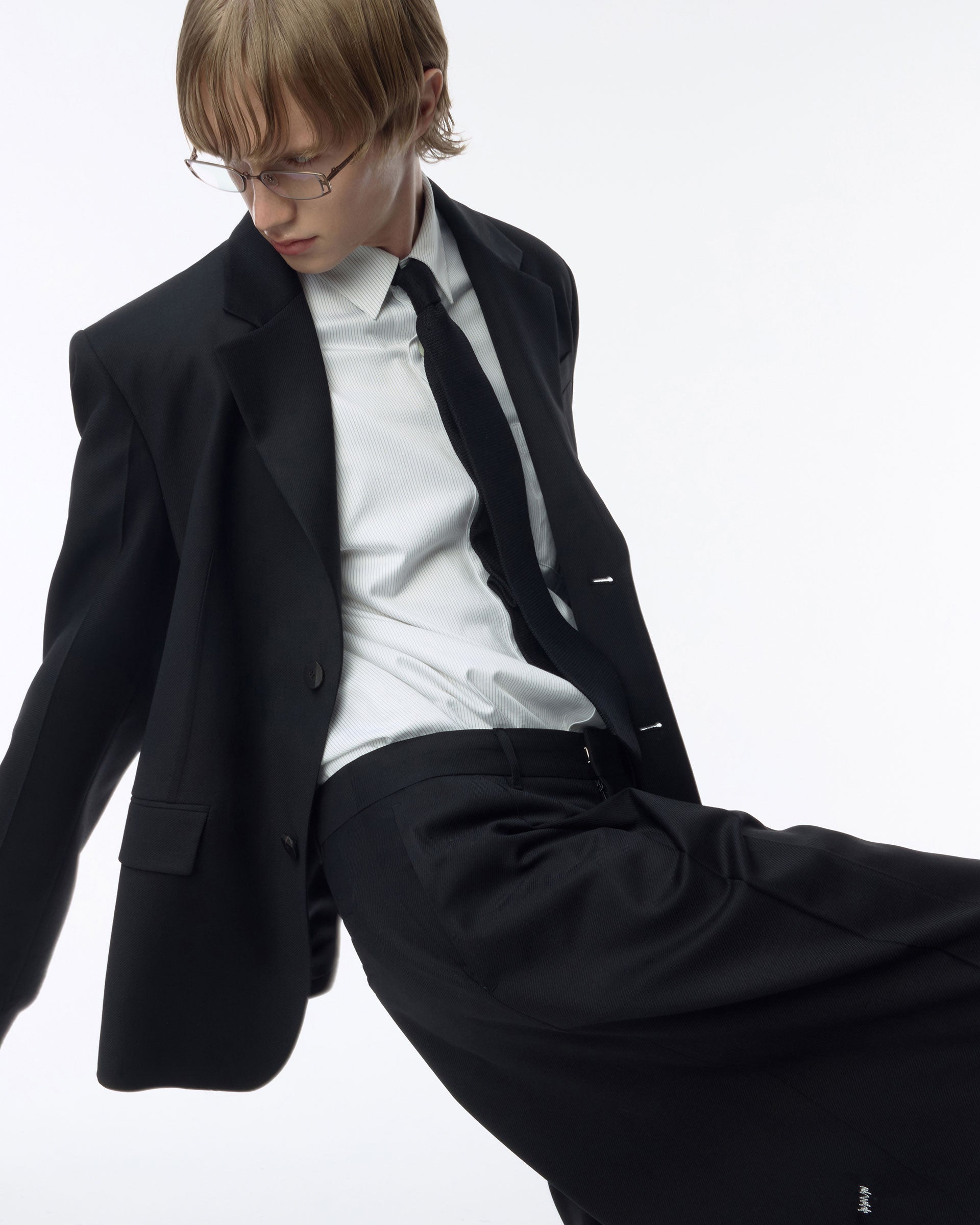 Ader Error - Sig; BK Tag shorts 02 (Noir) product image 13 | TRAB K-Fashion Australia
