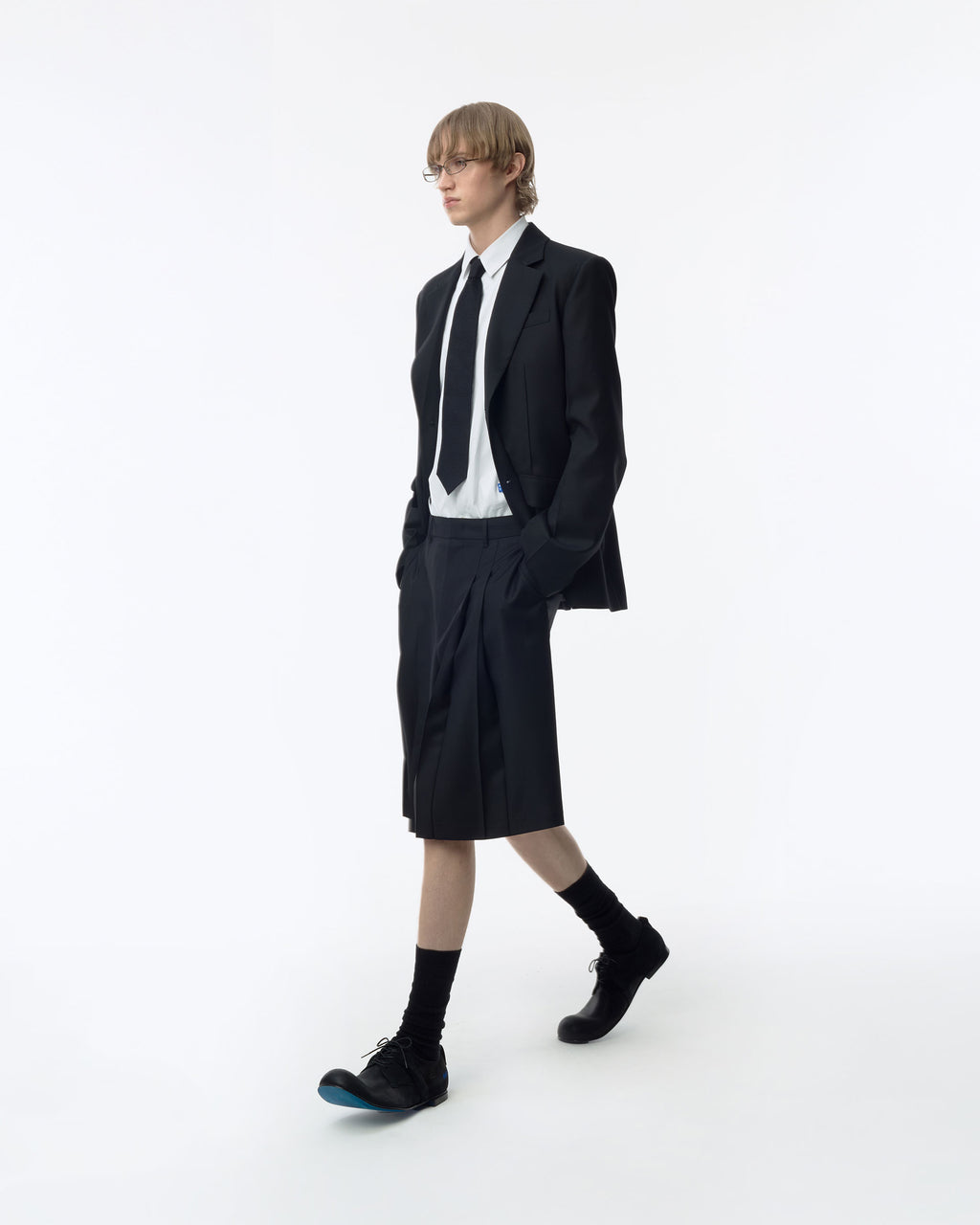 Ader Error - Sig; BK Tag shorts 02 (Noir) product image 14 | TRAB K-Fashion Australia