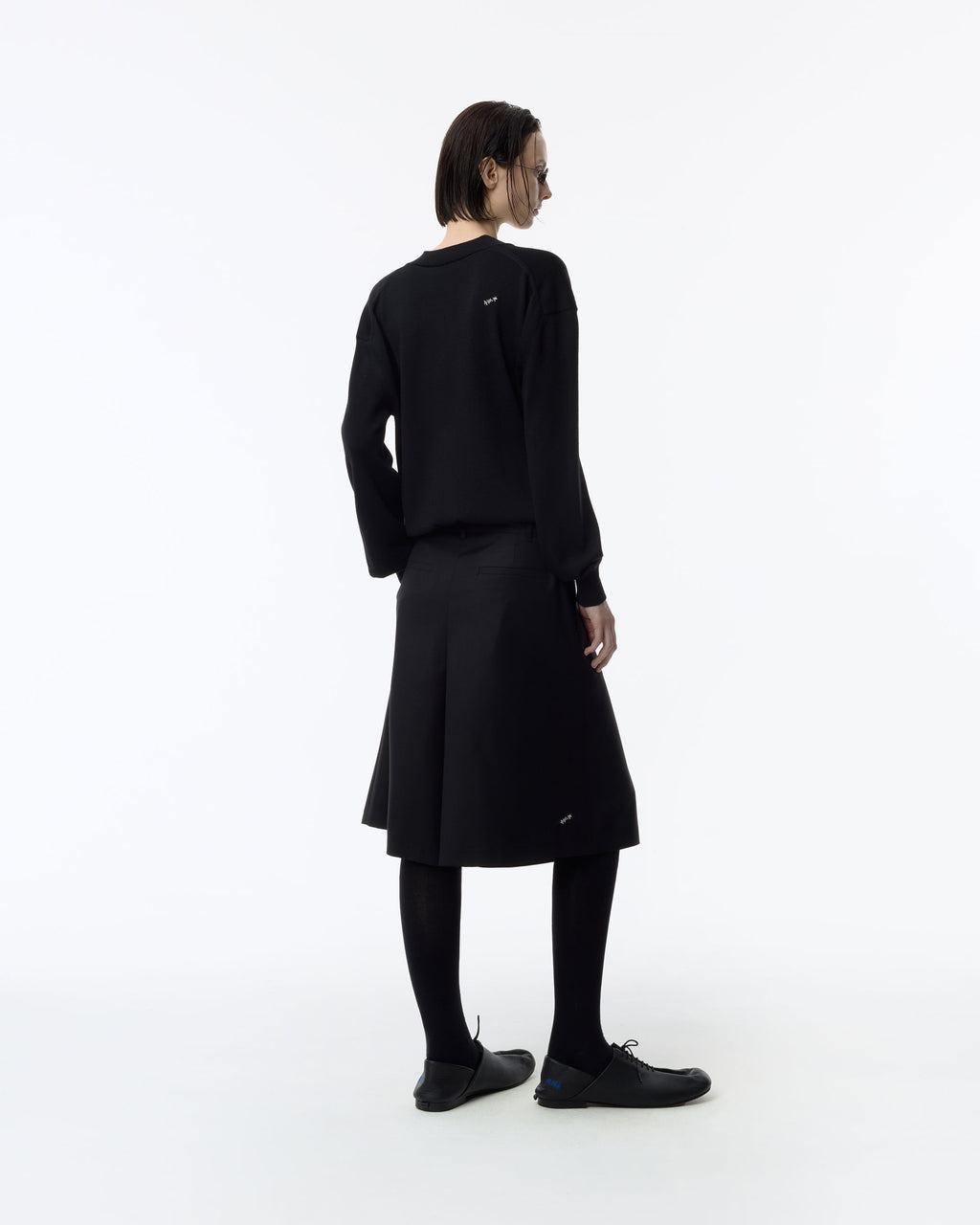 Ader Error - Sig; BK Tag shorts 02 (Noir) product image 2 | TRAB K-Fashion Australia