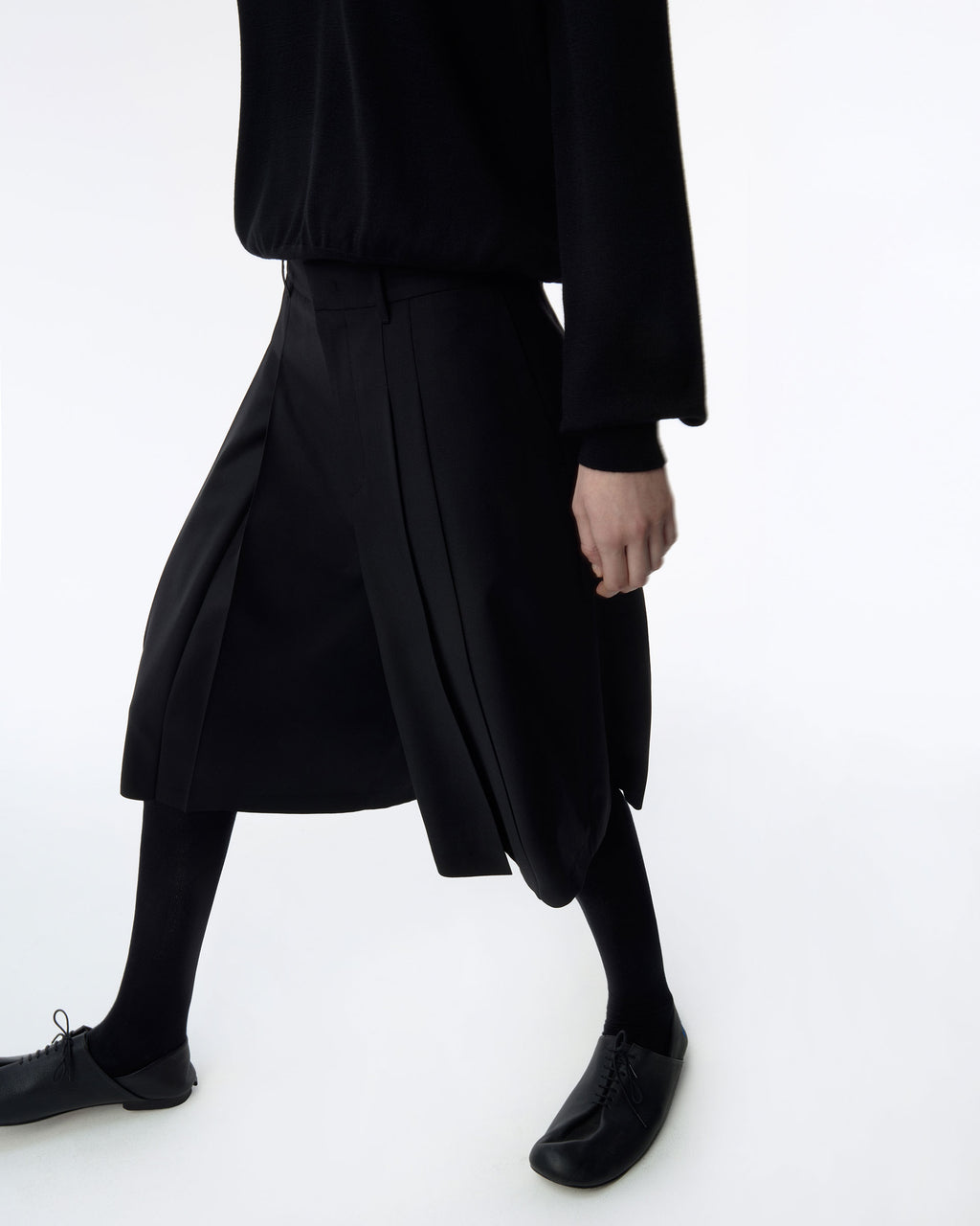 Ader Error - Sig; BK Tag shorts 02 (Noir) product image 5 | TRAB K-Fashion Australia