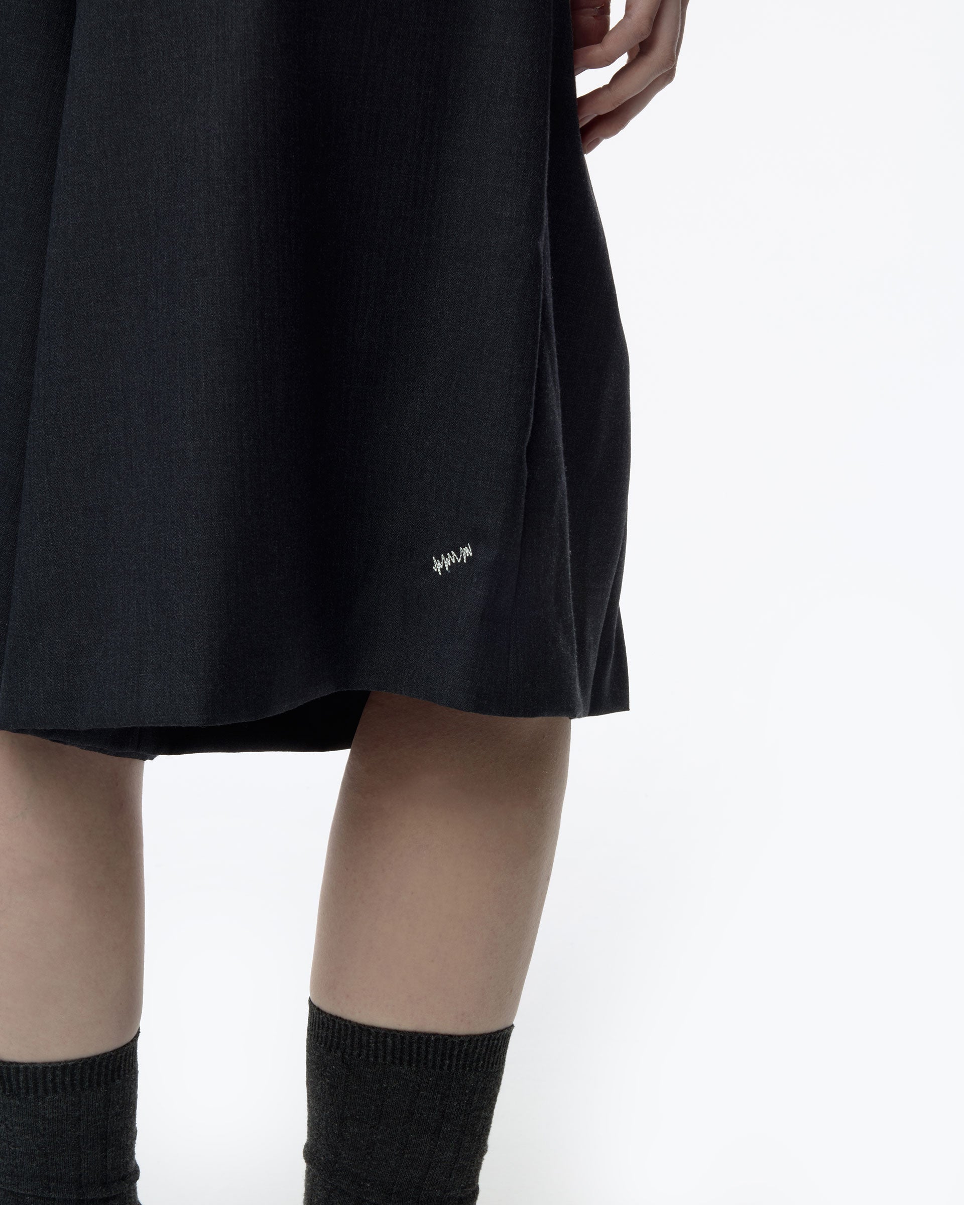 Ader Error - Sig; BK Tag shorts 02 (Gray) product image 4 | TRAB K-Fashion Australia