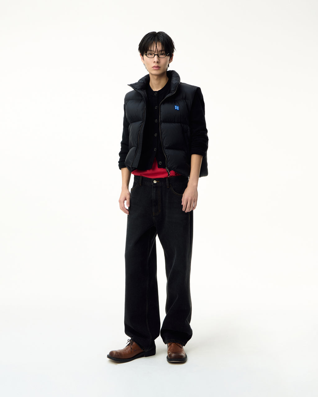 Ader Error - Sig; BL Tag puffer vest 01 (Noir) product image 9 | TRAB K-Fashion Australia