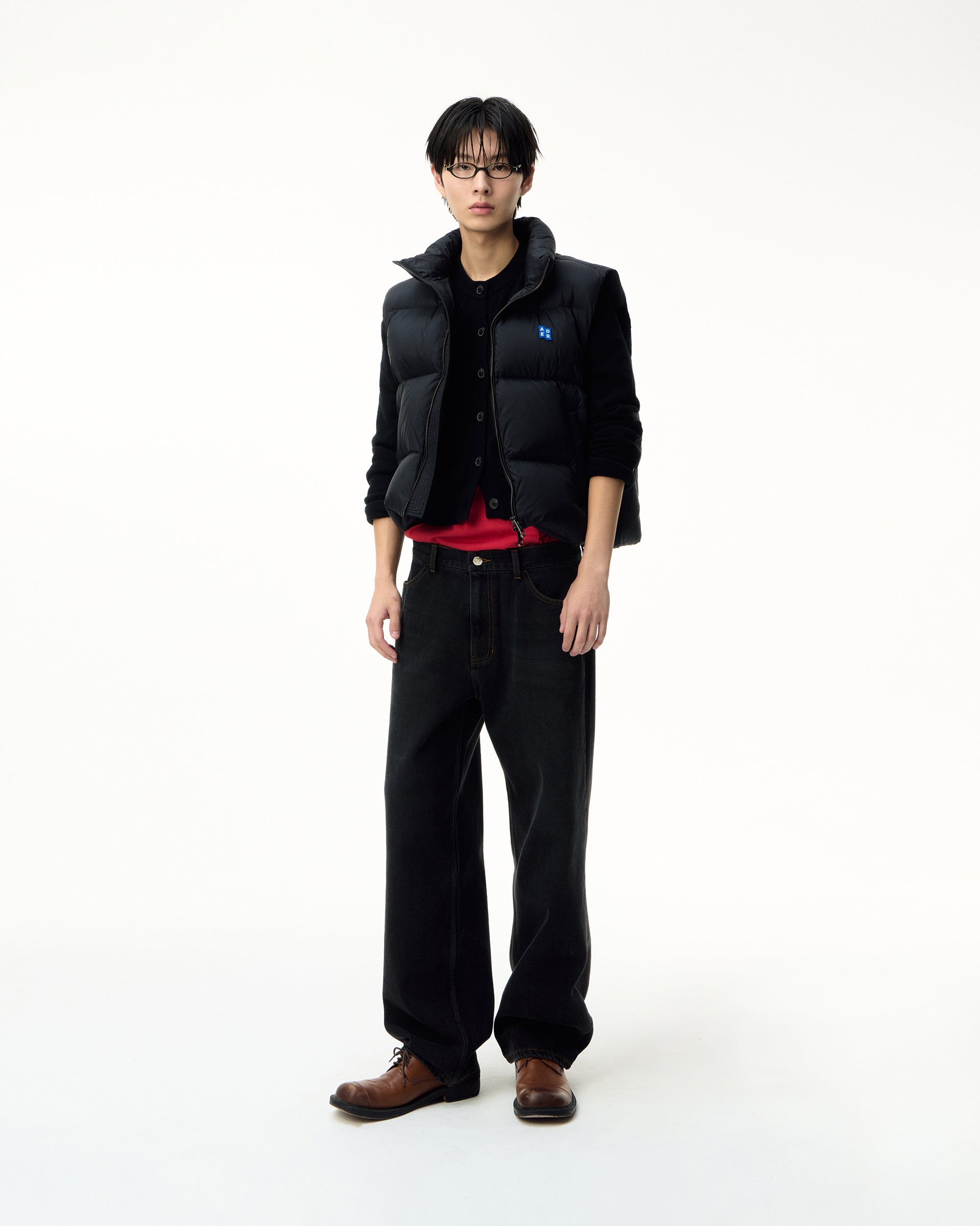Ader Error - Sig; BL Tag puffer vest 01 (Noir) product image 9 | TRAB K-Fashion Australia