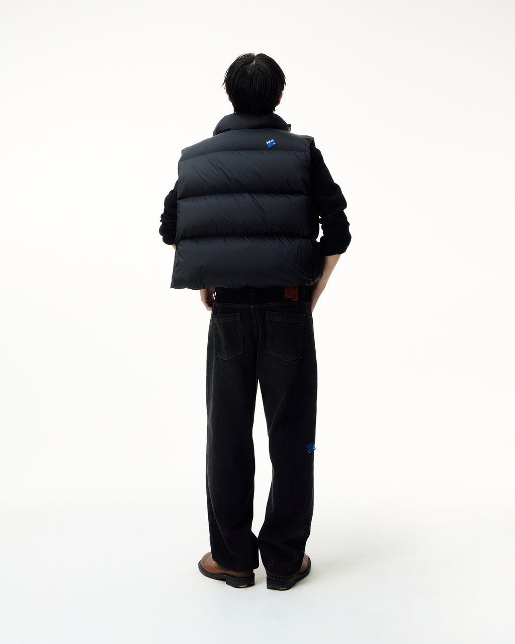 Ader Error - Sig; BL Tag puffer vest 01 (Noir) product image 10 | TRAB K-Fashion Australia