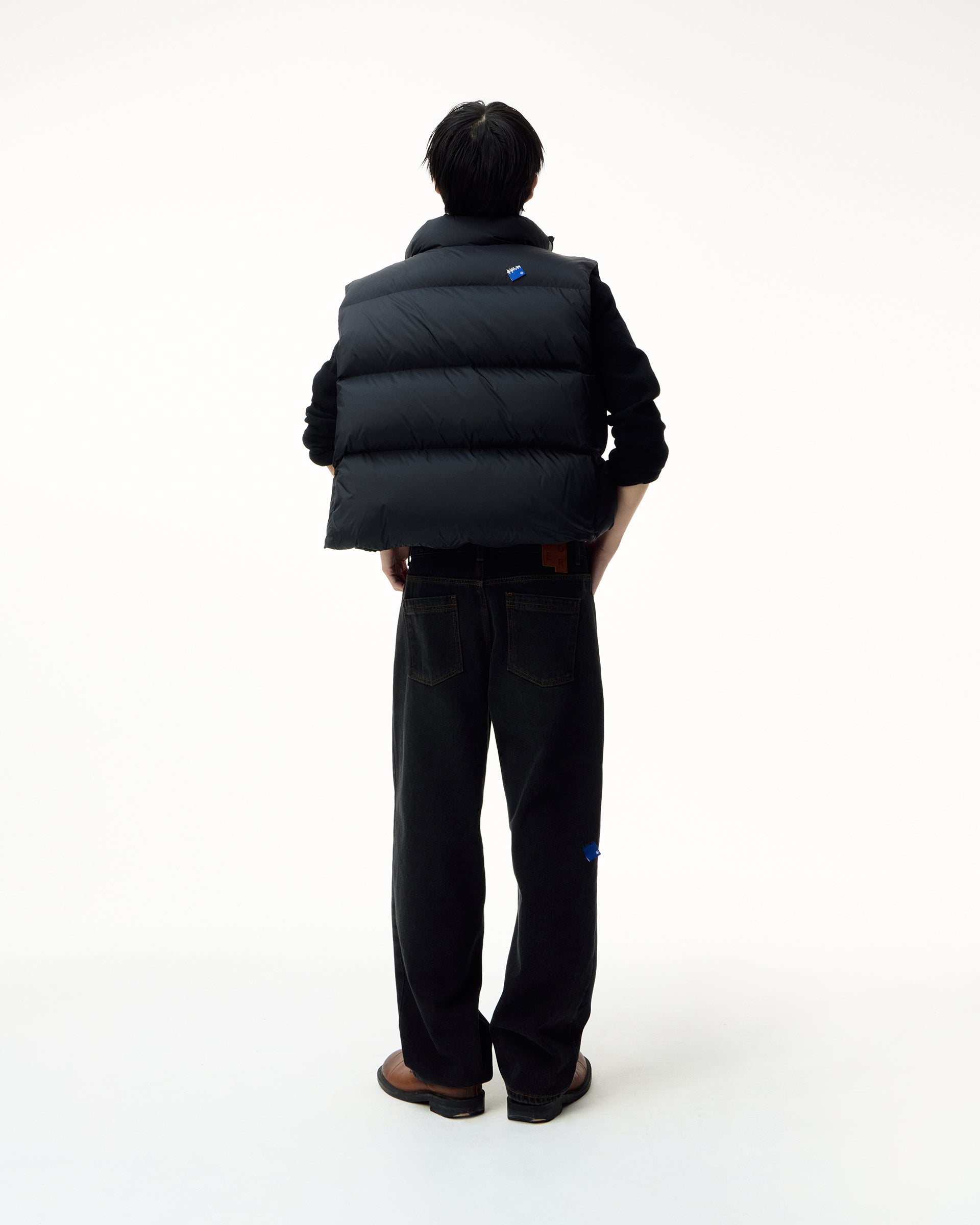 Ader Error - Sig; BL Tag puffer vest 01 (Noir) product image 10 | TRAB K-Fashion Australia