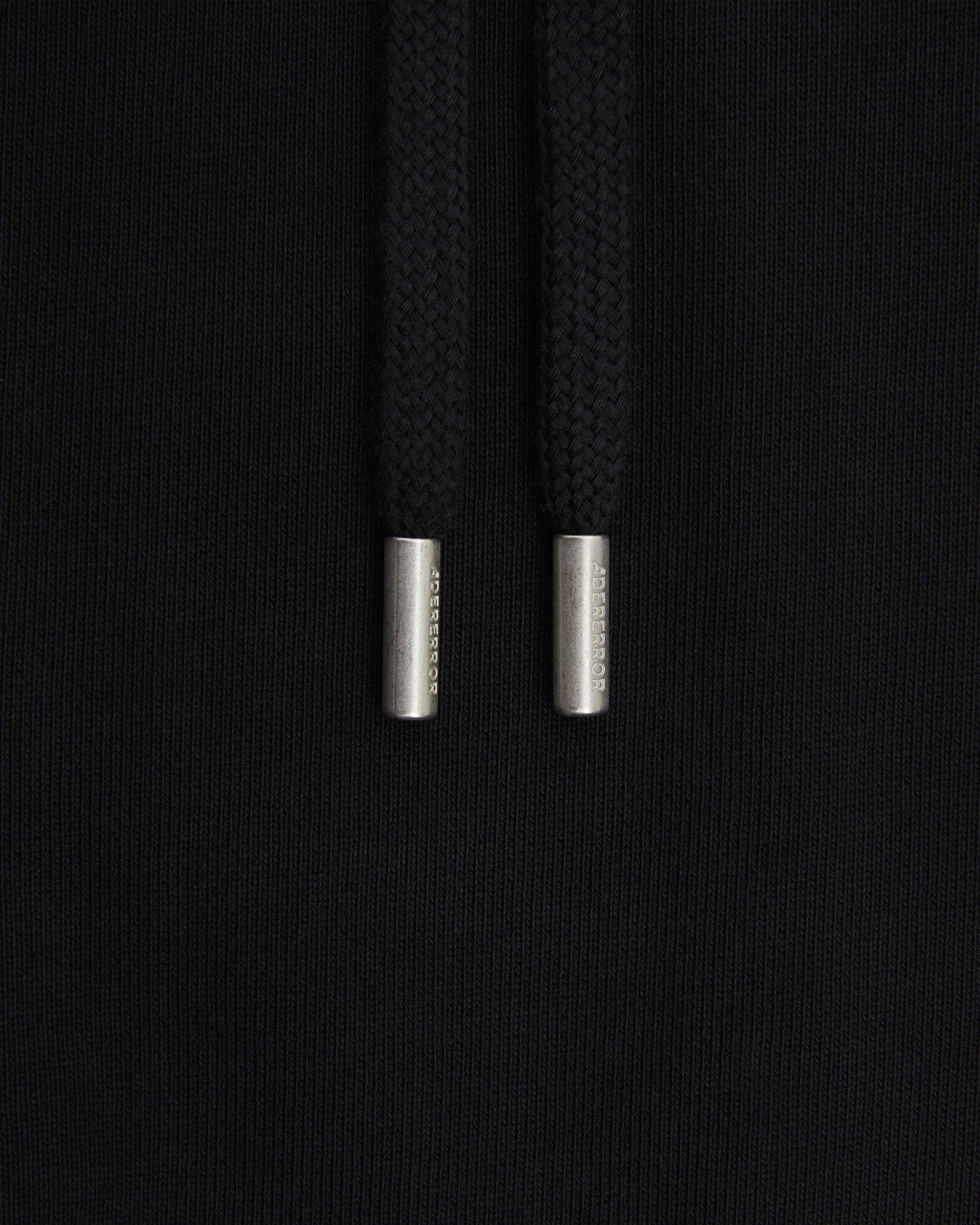 Ader Error - Sig; BL Tag hoodie zip-up 02 (Noir) product image 12 | TRAB K-Fashion Australia