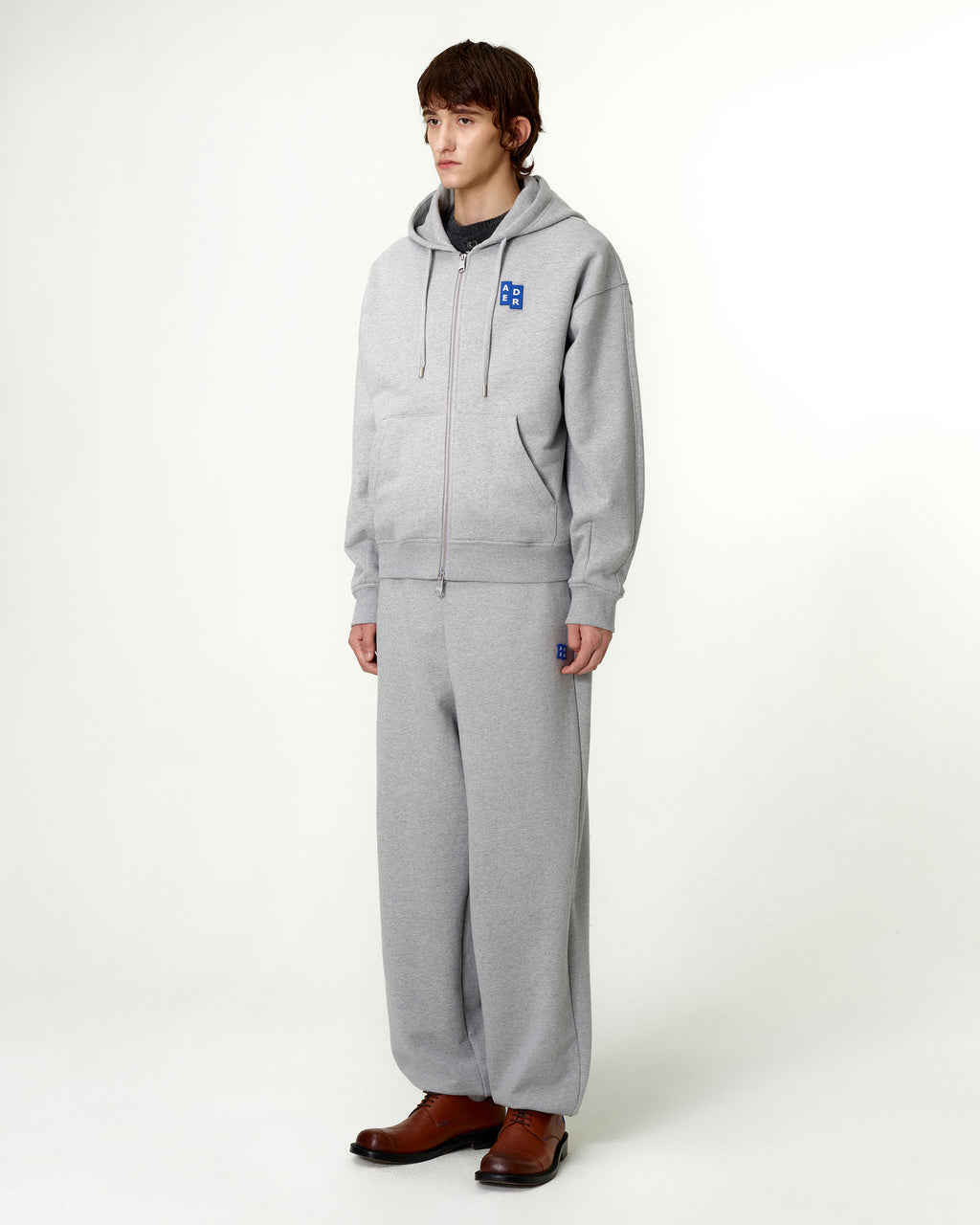 Ader Error - Sig; BL Tag hoodie zip-up 02 (Grey) product image 16 | TRAB K-Fashion Australia