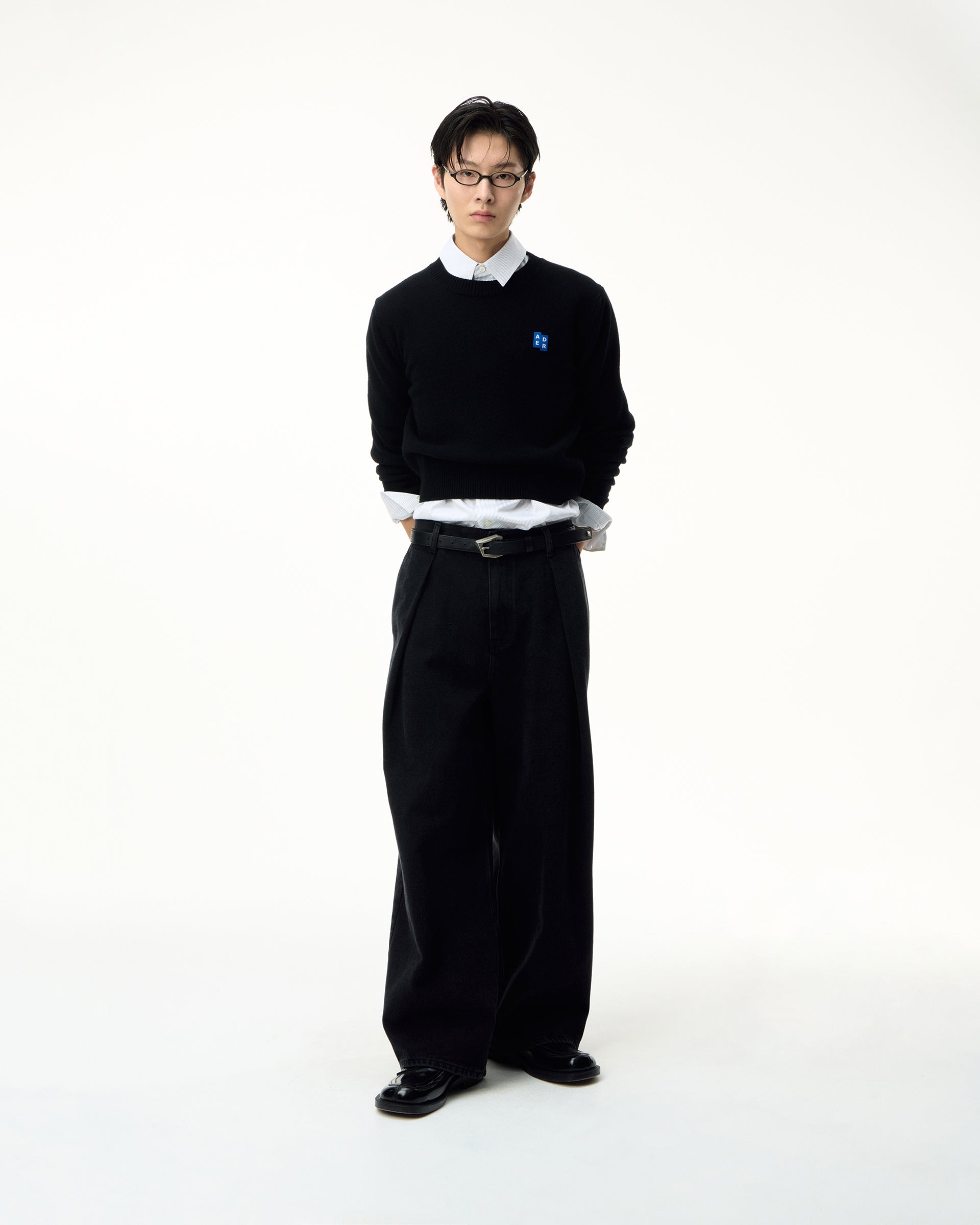 Ader Error - Sig; SV Tag jeans 02 (Noir) product image 9 | TRAB K-Fashion Australia