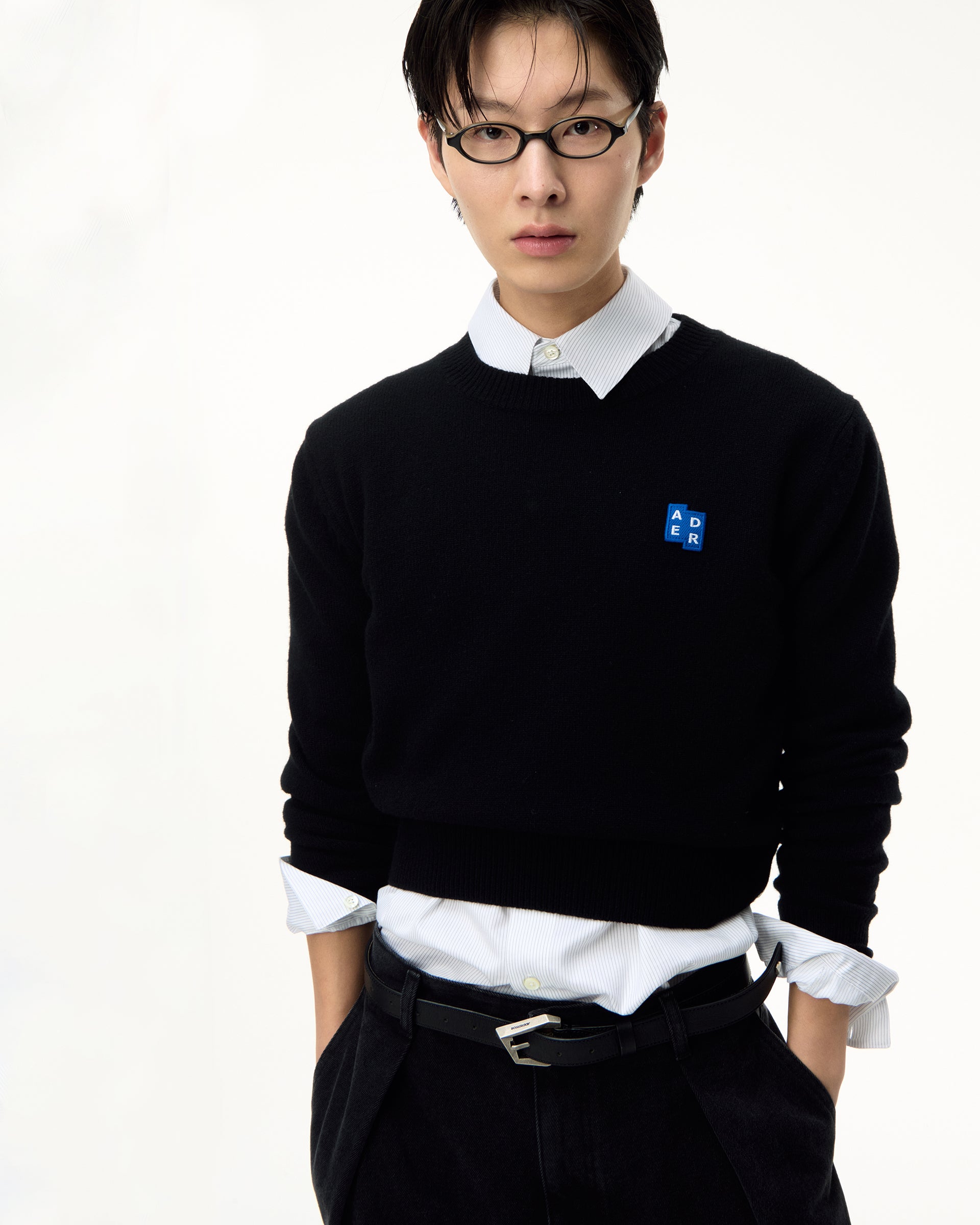 Ader Error - Sig; SV Tag jeans 02 (Noir) product image 11 | TRAB K-Fashion Australia