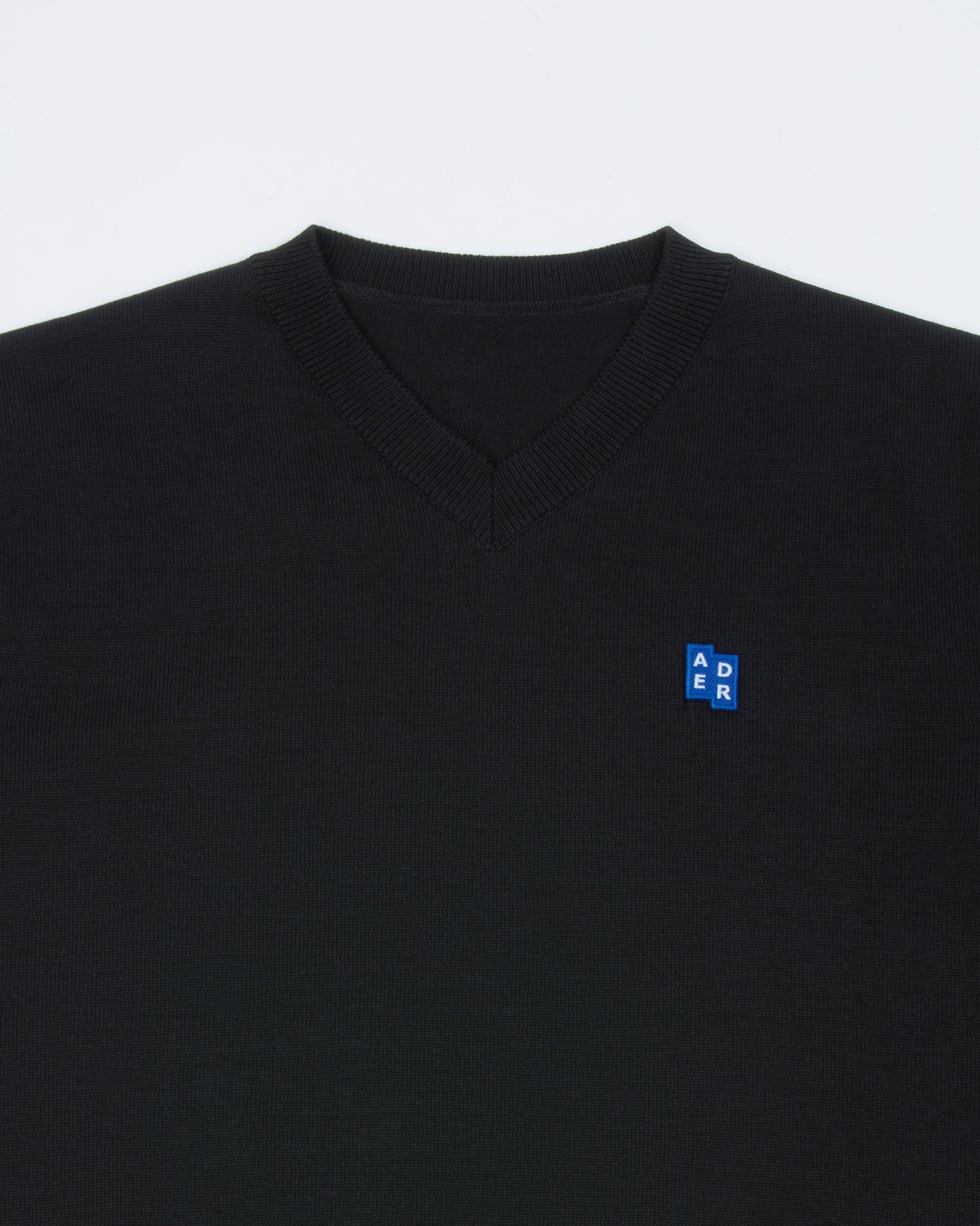 Ader Error - Sig; BL Tag half sleeve knit 02 (Noir) product image 10 | TRAB K-Fashion Australia