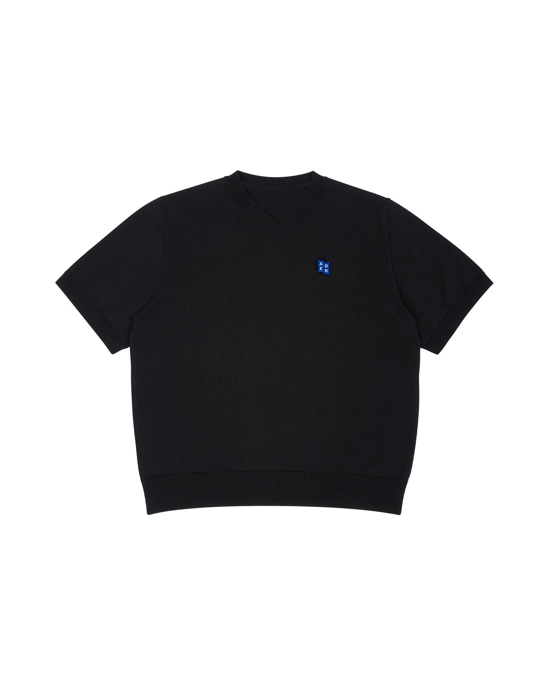 Ader Error - Sig; BL Tag half sleeve knit 02 (Noir) product image 11 | TRAB K-Fashion Australia