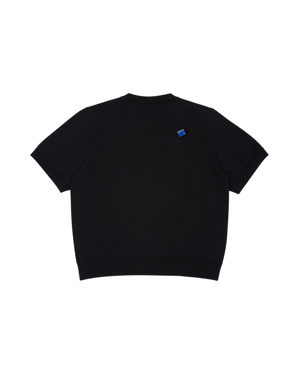 Ader Error - Sig; BL Tag half sleeve knit 02 (Noir) product image 12 | TRAB K-Fashion Australia