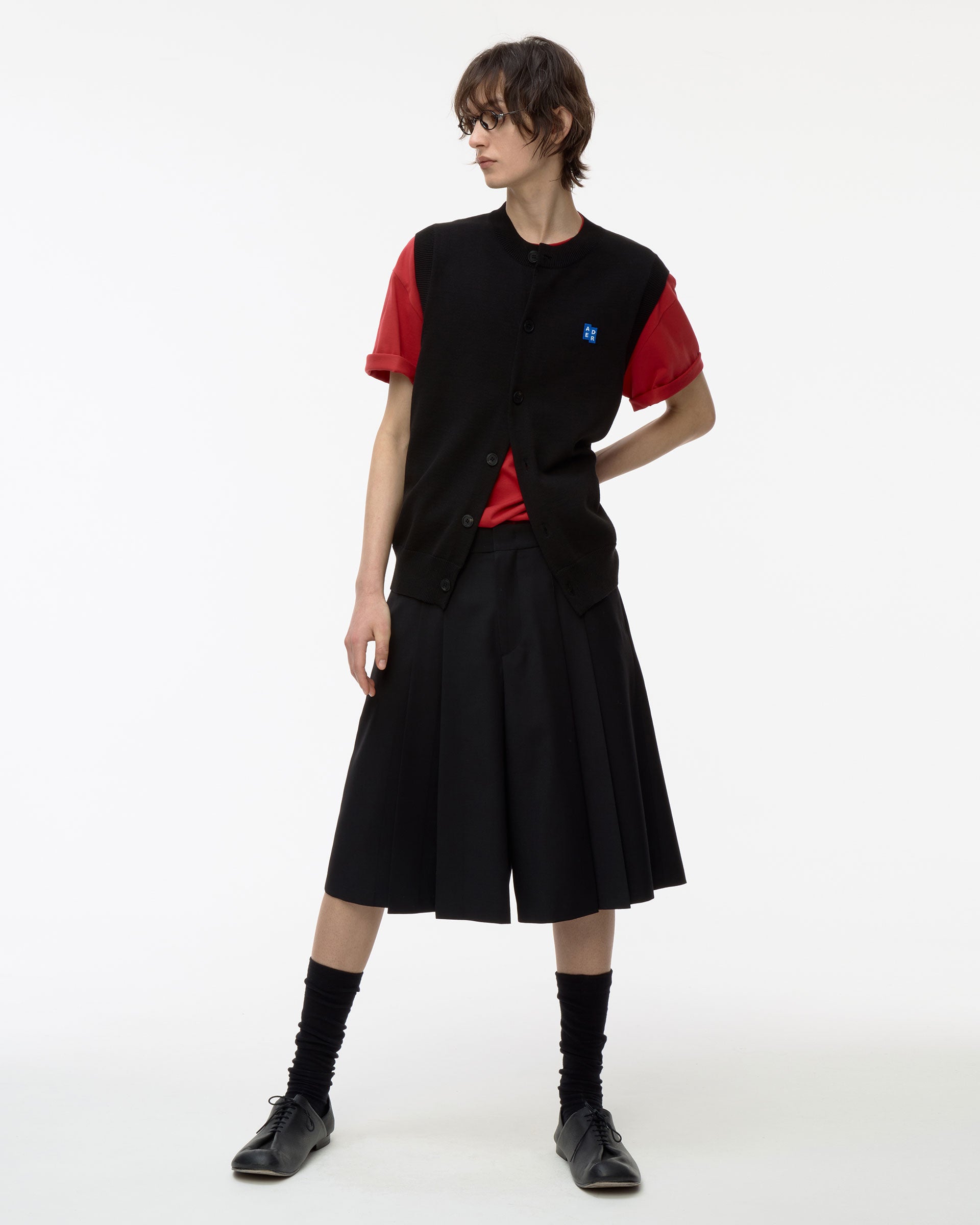 Ader Error - Sig; BL Tag knit vest 02 (Noir) product image 19 | TRAB K-Fashion Australia