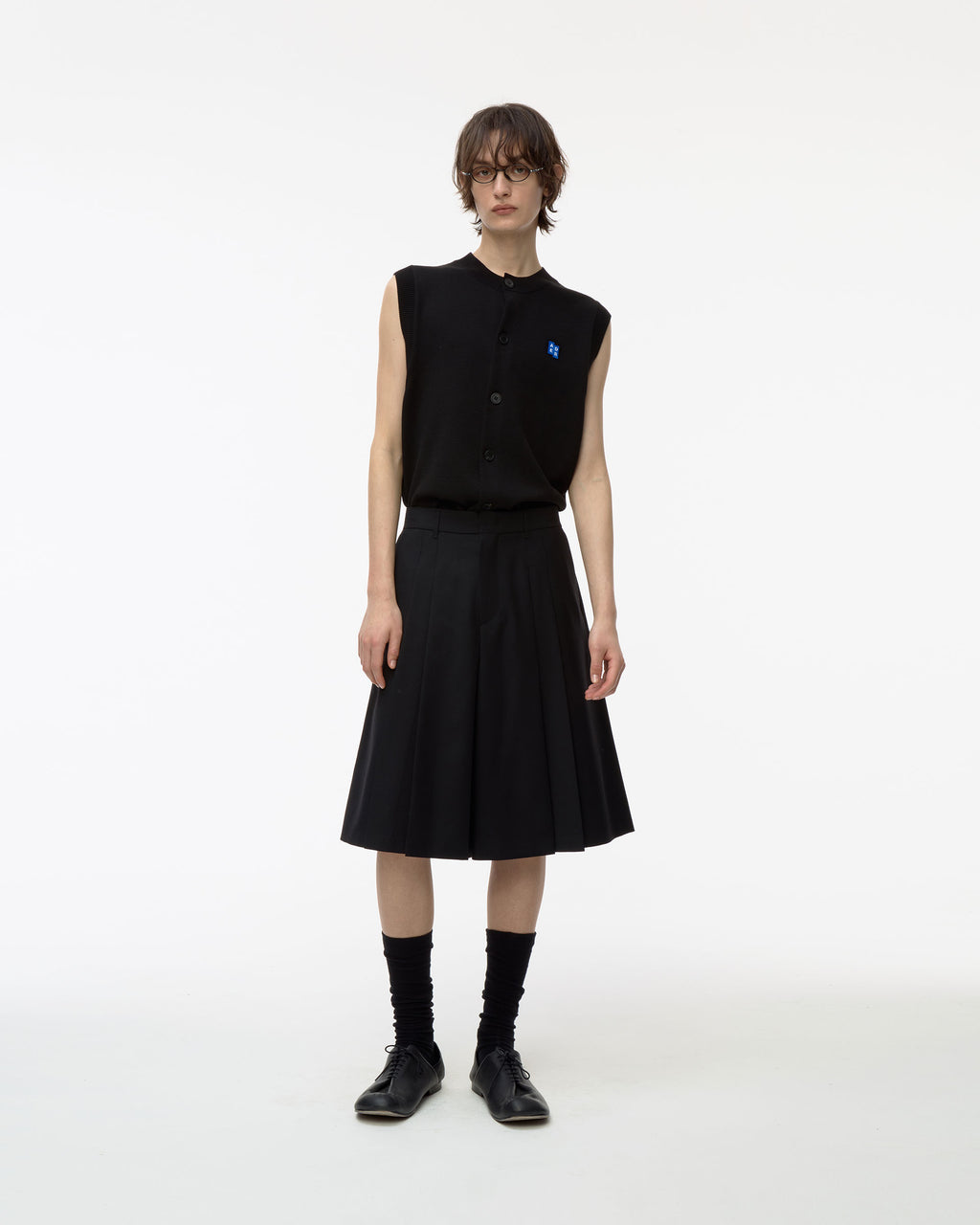 Ader Error - Sig; BL Tag knit vest 02 (Noir) product image 20 | TRAB K-Fashion Australia