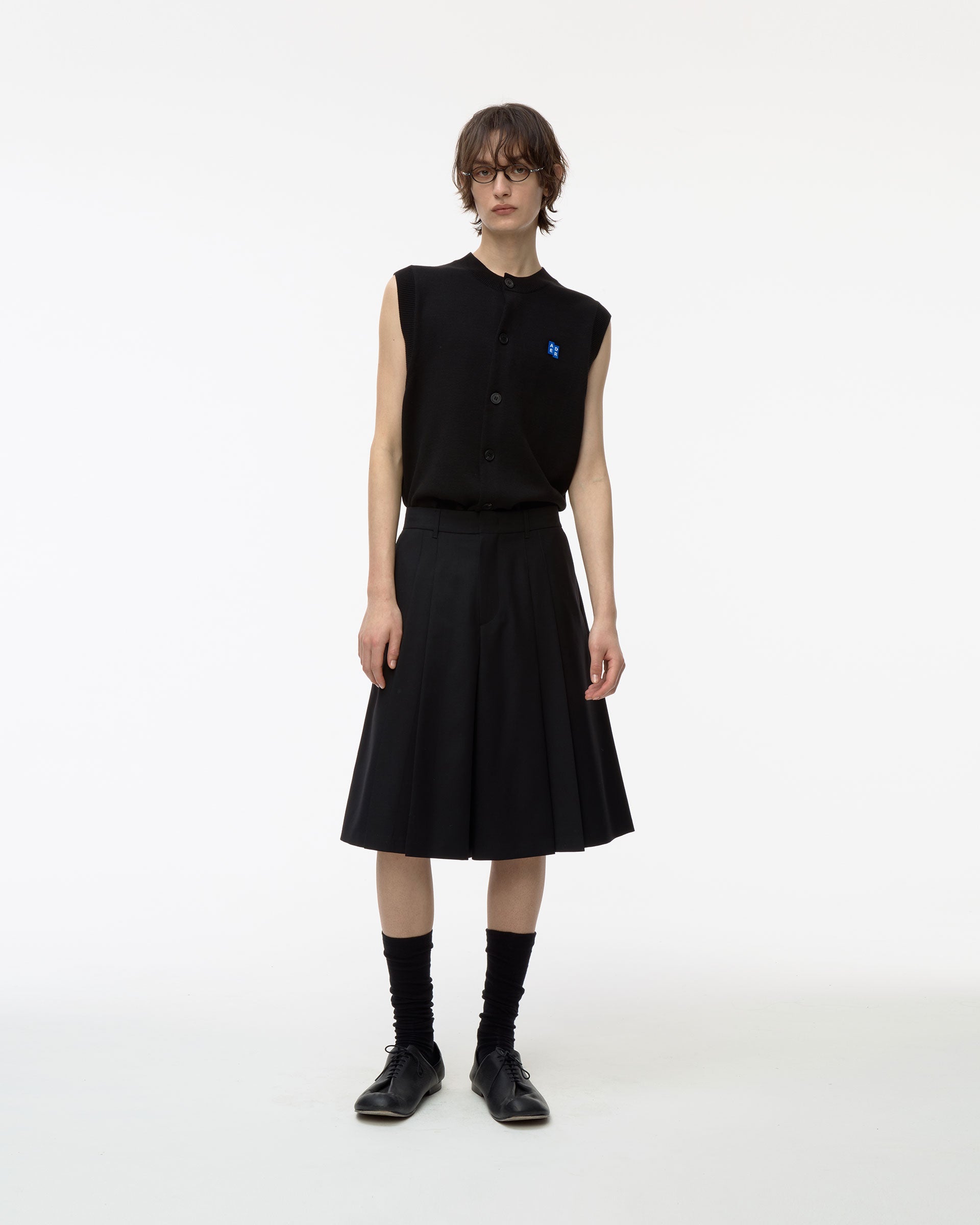 Ader Error - Sig; BL Tag knit vest 02 (Noir) product image 20 | TRAB K-Fashion Australia