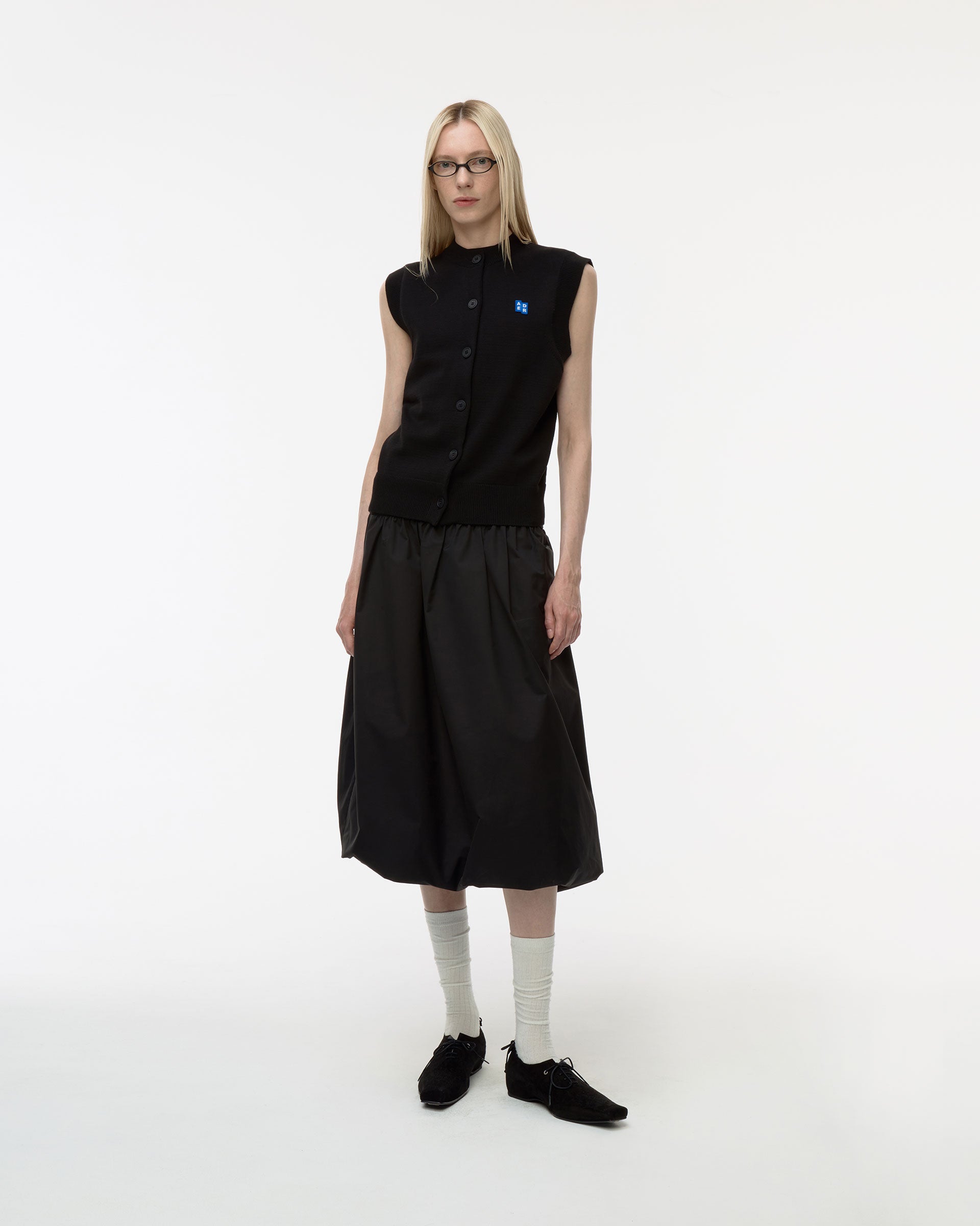Ader Error - Sig; BL Tag knit vest 02 (Noir) product image 8 | TRAB K-Fashion Australia