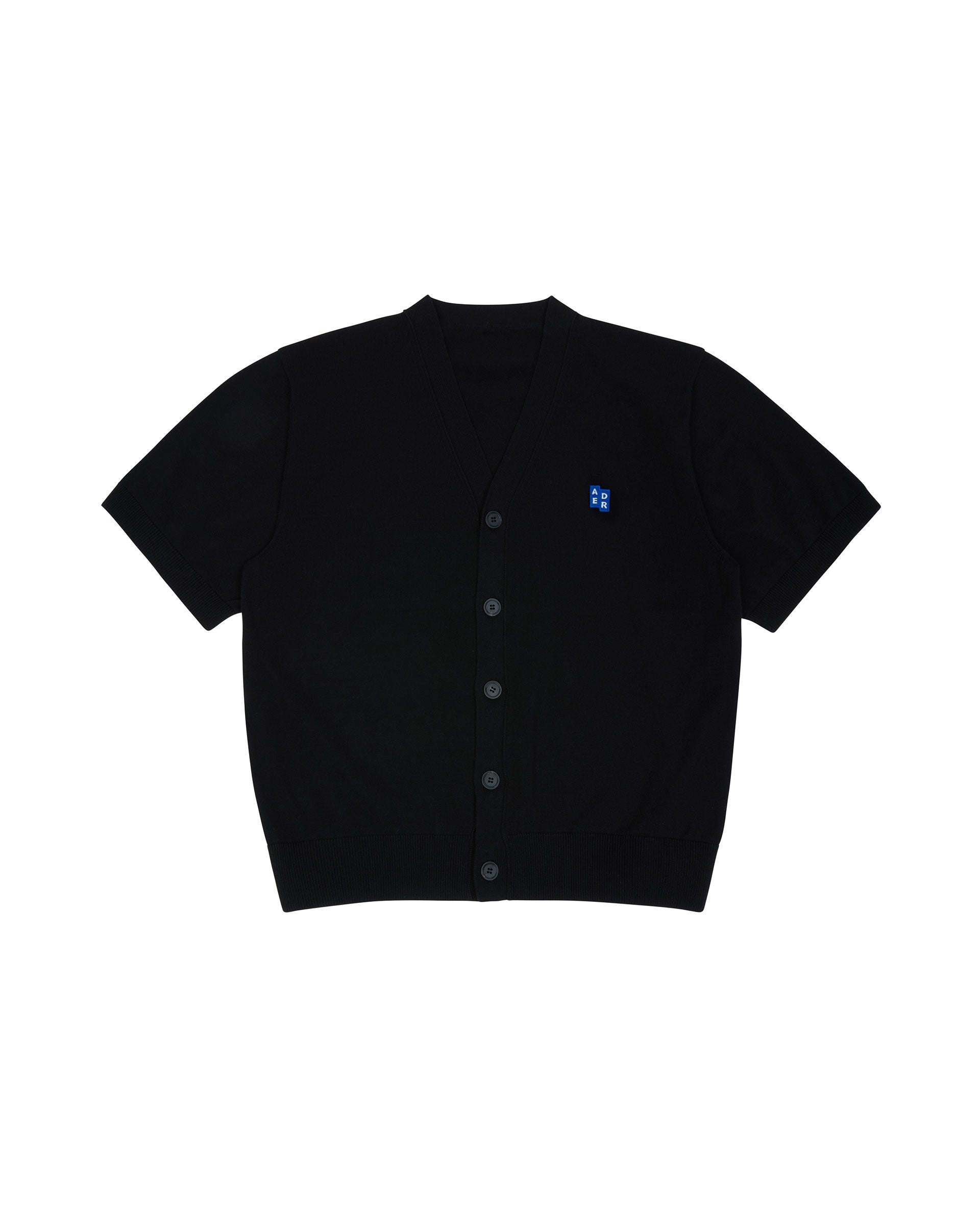 Ader Error - Sig; BL Tag half sleeve cardigan 01 (Noir) product image 9 | TRAB K-Fashion Australia