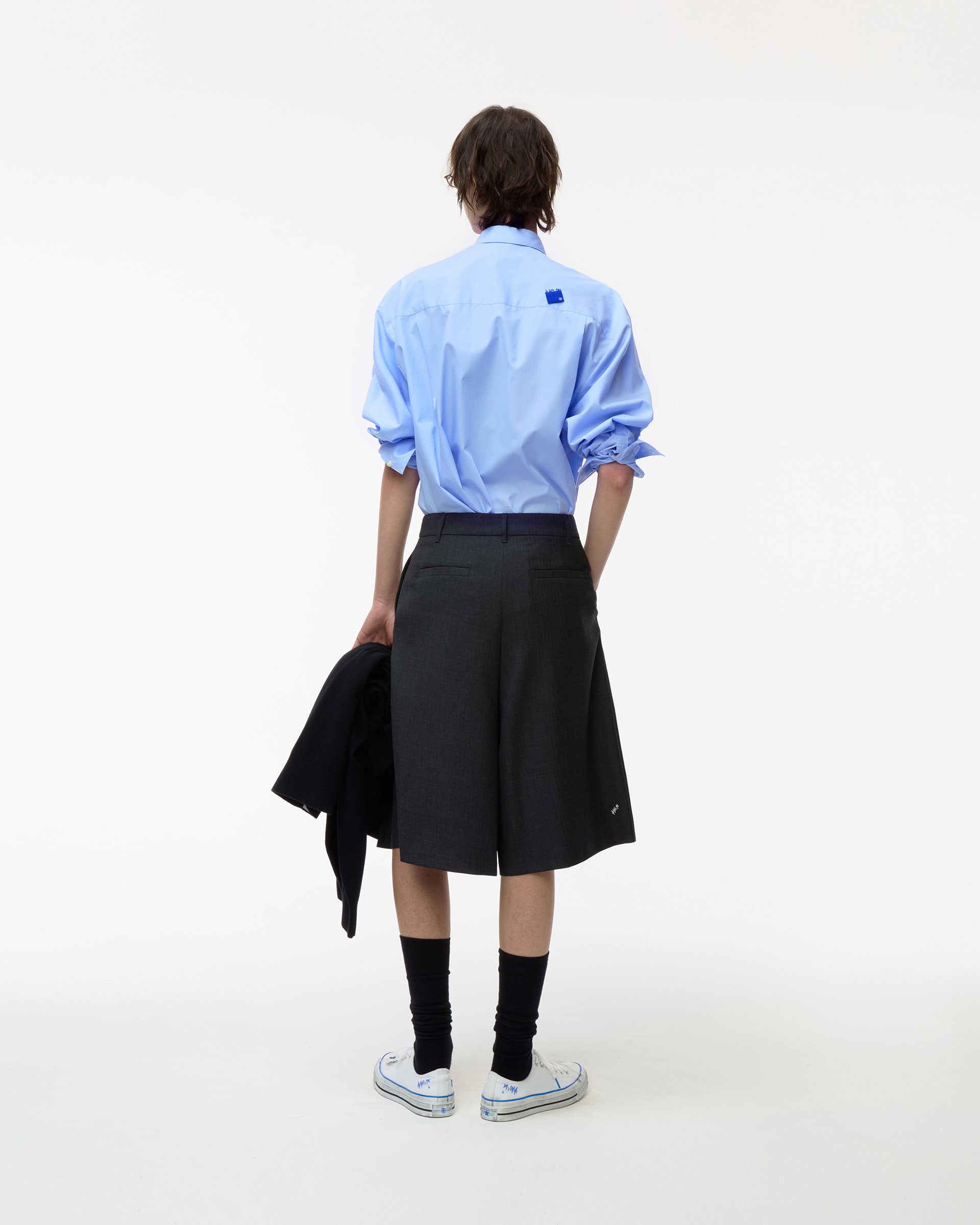 Ader Error - Sig; BL Tag shirt 01 (Sky blue) product image 15 | TRAB K-Fashion Australia
