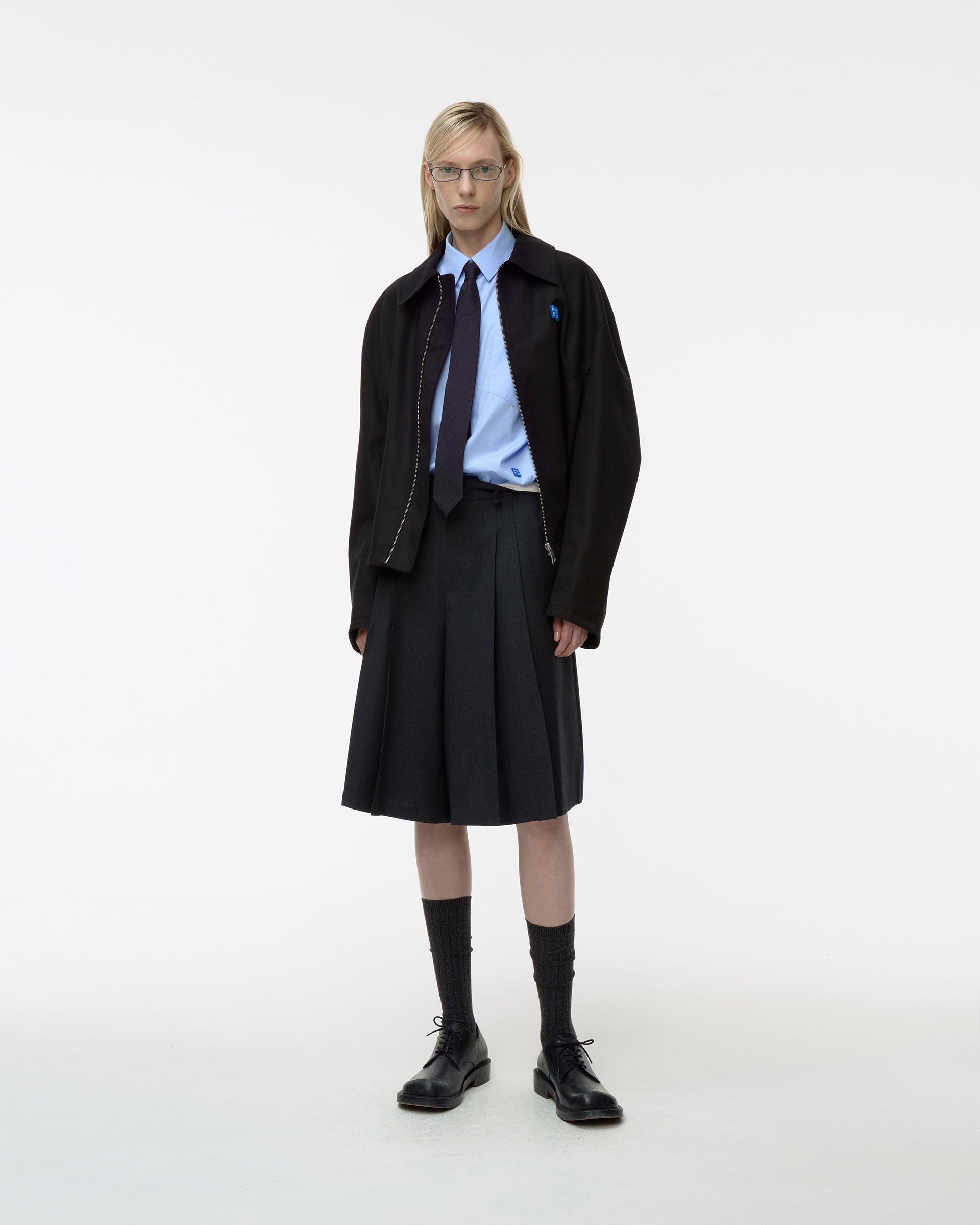 Ader Error - Sig; BL Tag shirt 01 (Sky blue) product image 1 | TRAB K-Fashion Australia