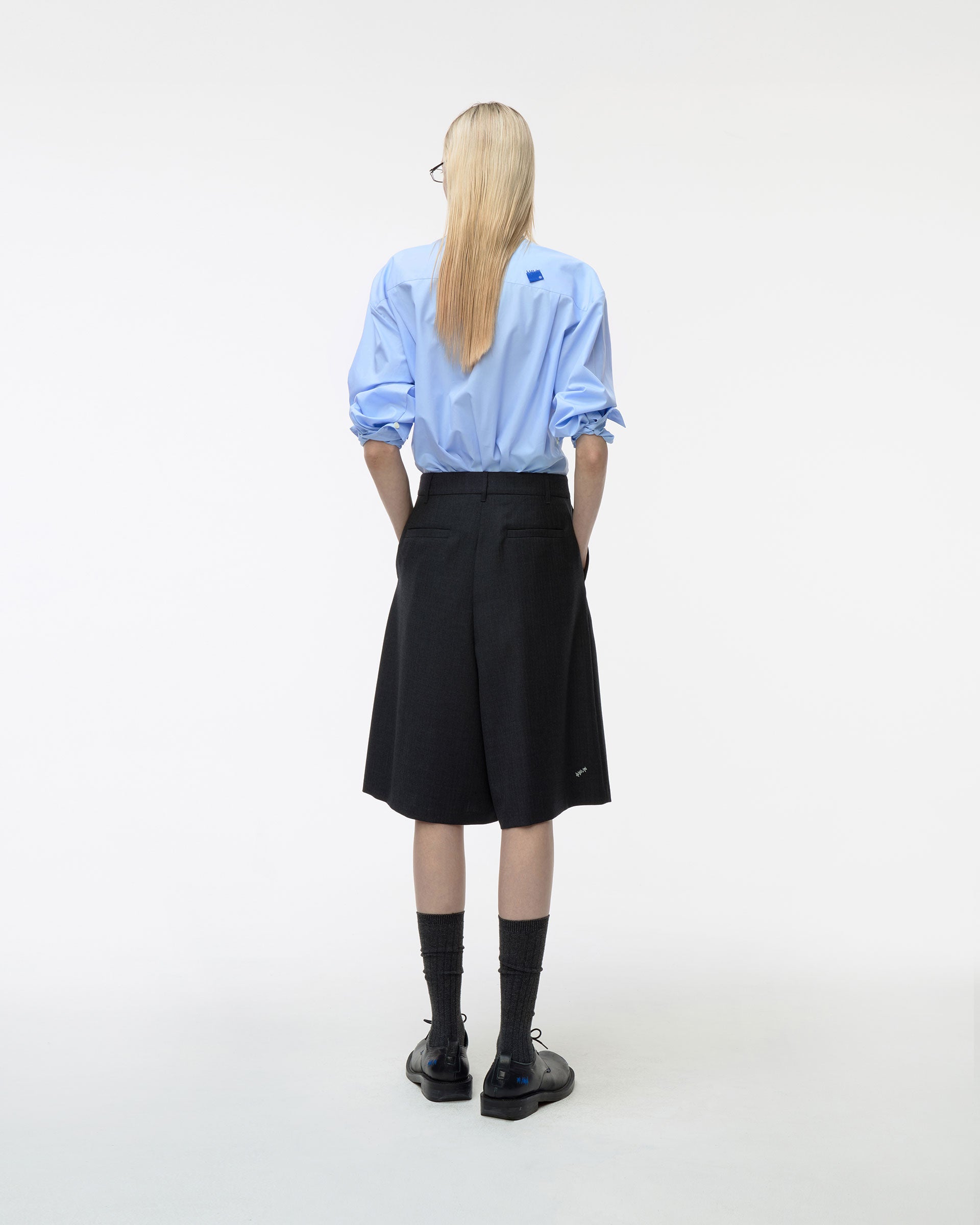 Ader Error - Sig; BL Tag shirt 01 (Sky blue) product image 4 | TRAB K-Fashion Australia