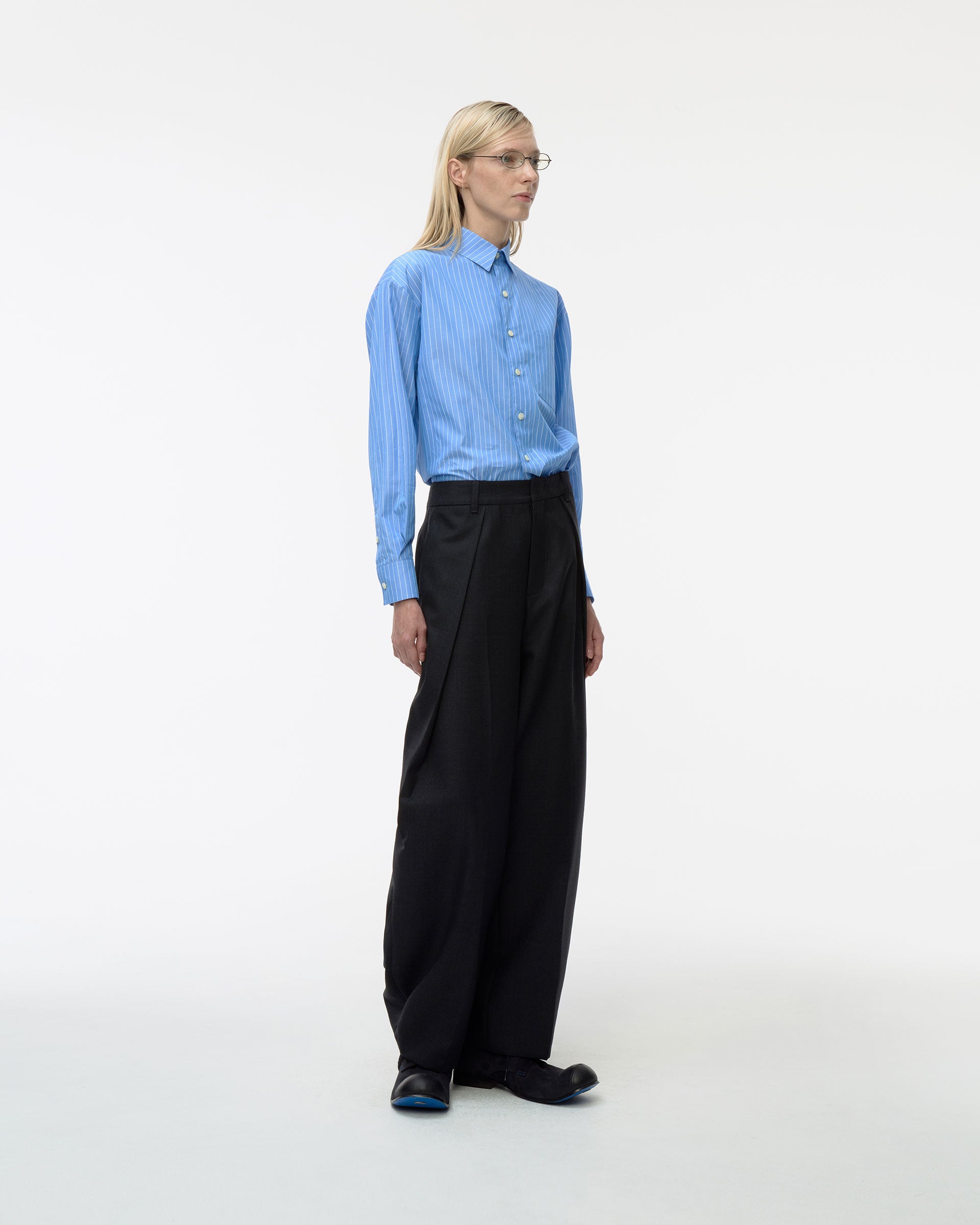 Ader Error - Sig; BL Tag shirt 01 (Stripe) product image 2 | TRAB K-Fashion Australia