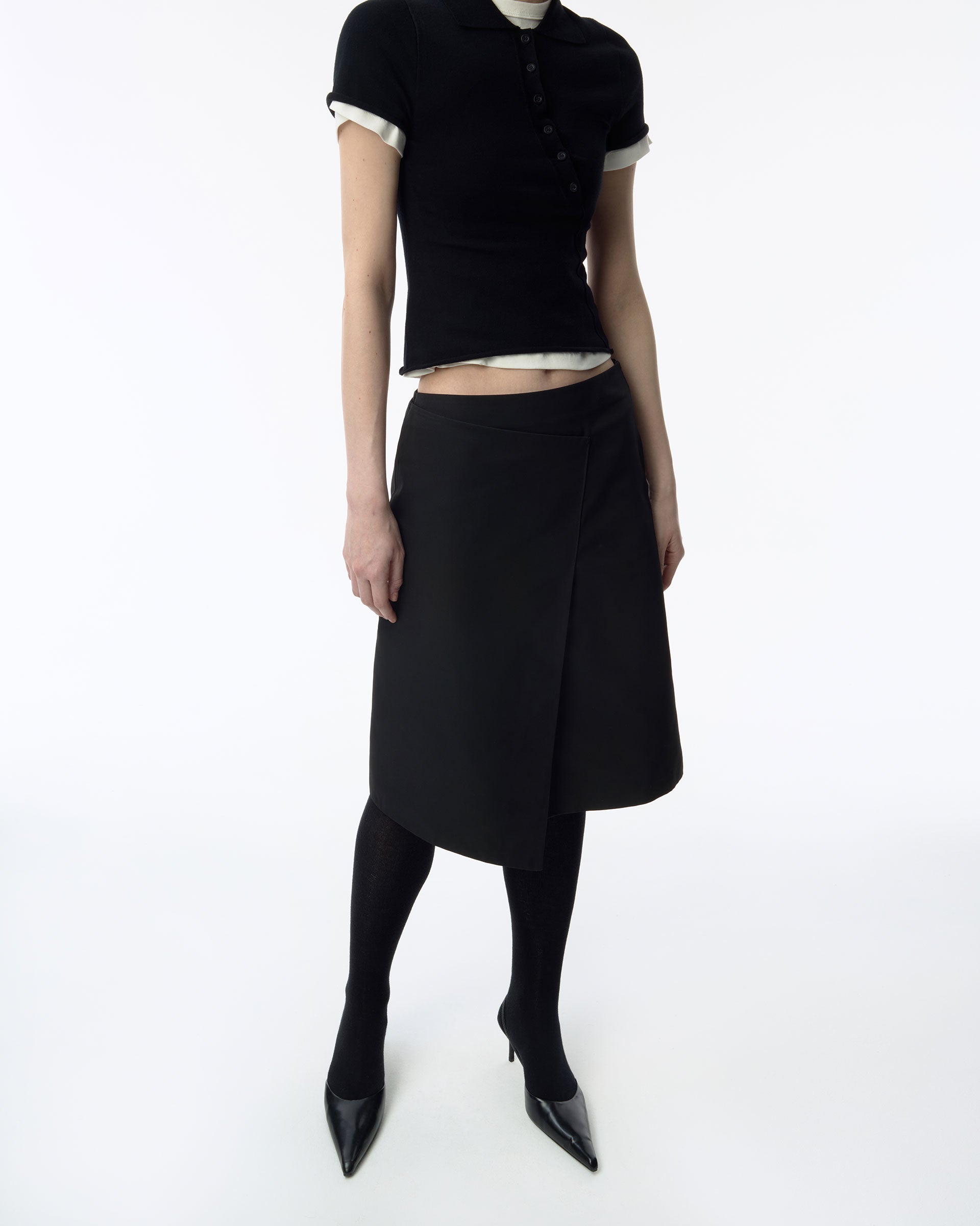 Ader Error - Sig; BK Tag skirt 01 (Noir) product image 8 | TRAB K-Fashion Australia