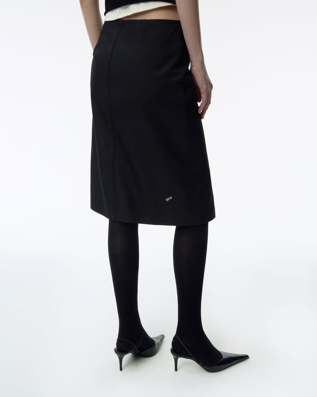 Ader Error - Sig; BK Tag skirt 01 (Noir) product image 9 | TRAB K-Fashion Australia