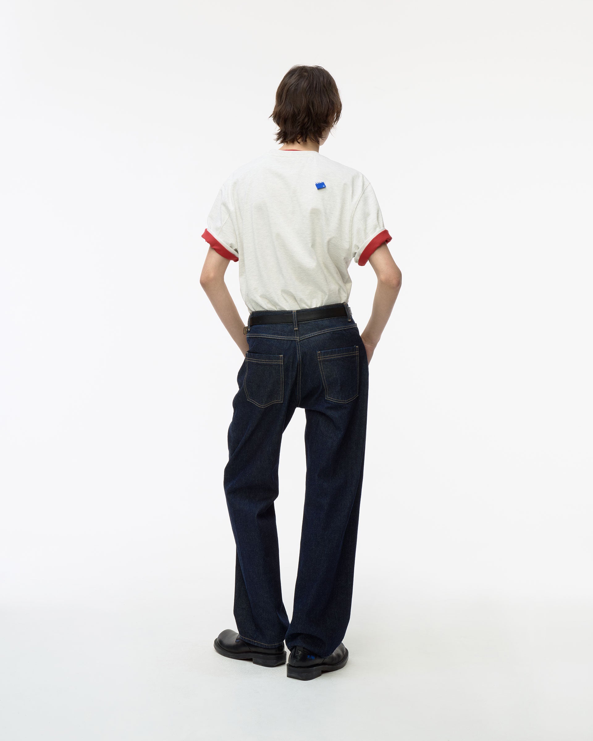 Ader Error - Sig; BL Tag t-shirt 01 (Oatmeal) product image 10 | TRAB K-Fashion Australia