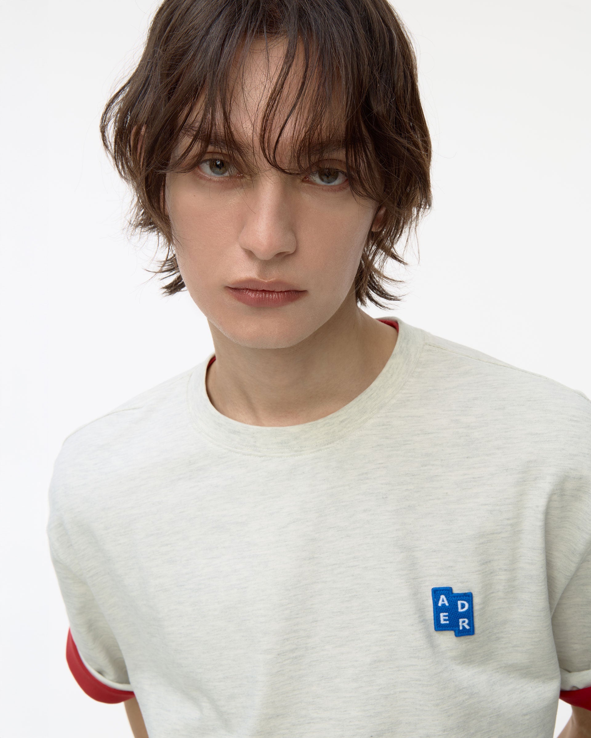 Ader Error - Sig; BL Tag t-shirt 01 (Oatmeal) product image 11 | TRAB K-Fashion Australia