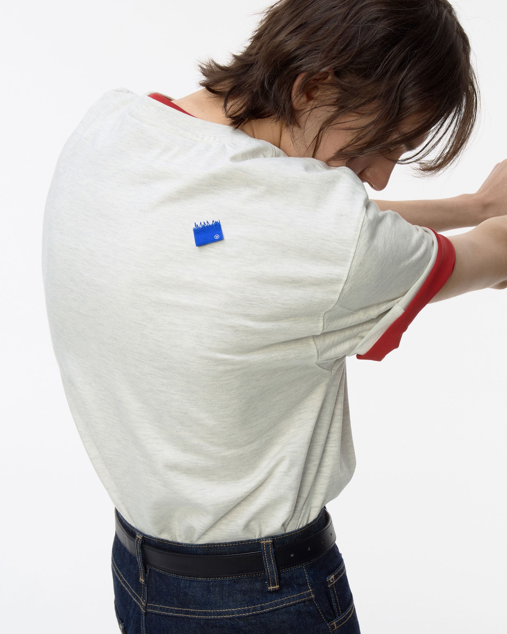Ader Error - Sig; BL Tag t-shirt 01 (Oatmeal) product image 13 | TRAB K-Fashion Australia