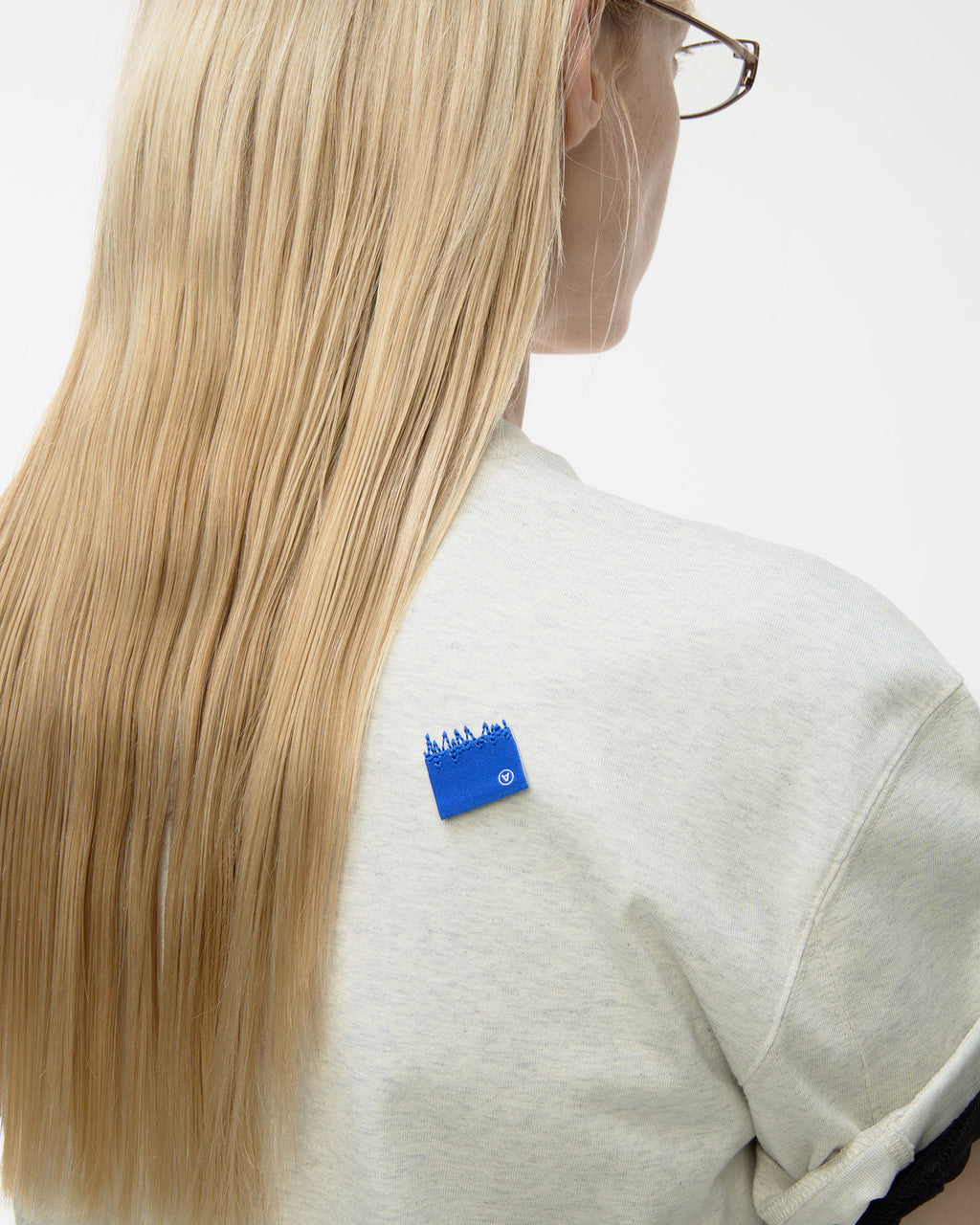 Ader Error - Sig; BL Tag t-shirt 01 (Oatmeal) product image 6 | TRAB K-Fashion Australia