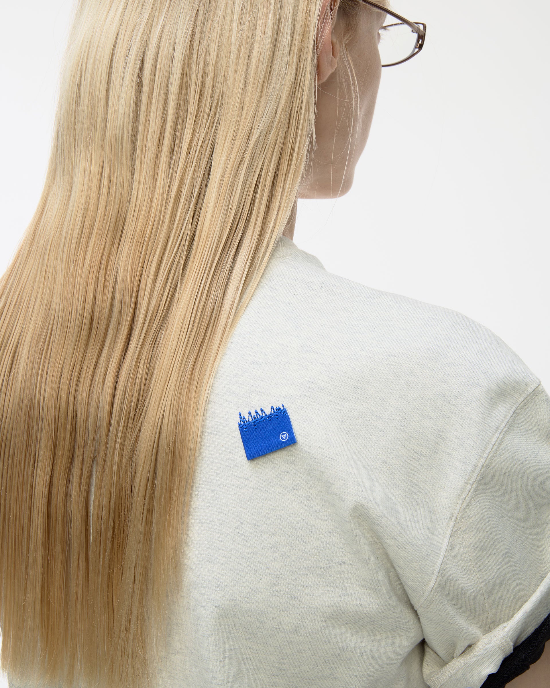 Ader Error - Sig; BL Tag t-shirt 01 (Oatmeal) product image 6 | TRAB K-Fashion Australia