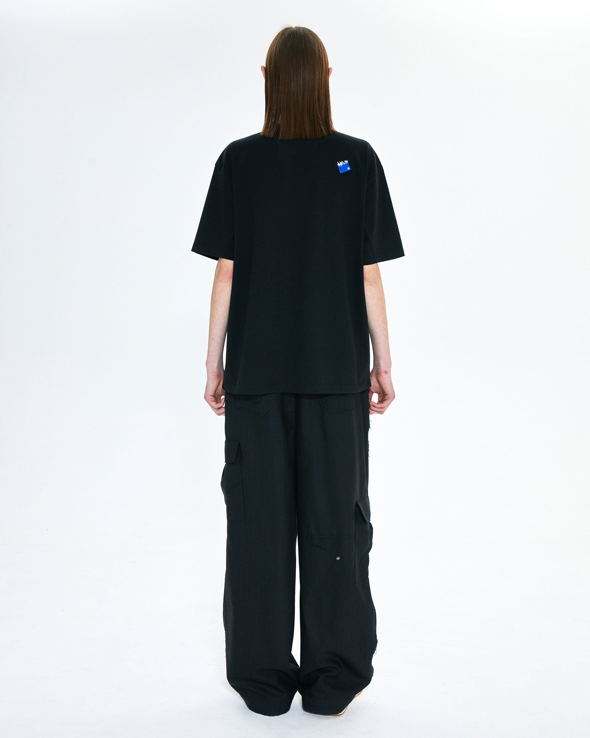 Ader Error - Sig; BL Tag t-shirt 04 (Noir) product image 6 | TRAB K-Fashion Australia