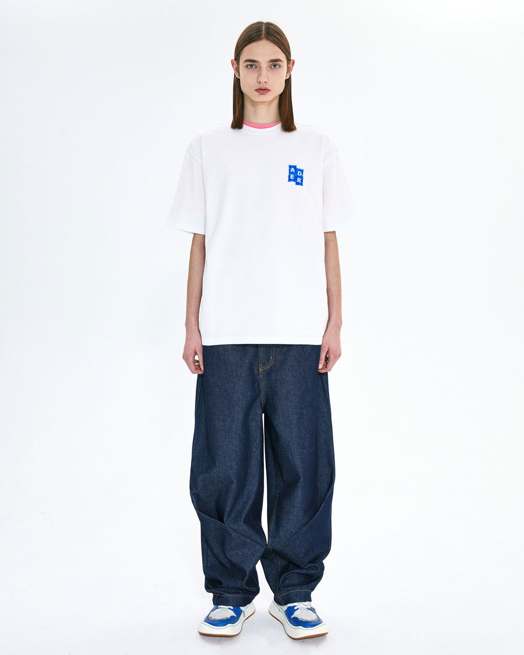 Ader Error - Sig; BL Tag t-shirt 04 (Off White) product image 1 | TRAB K-Fashion Australia