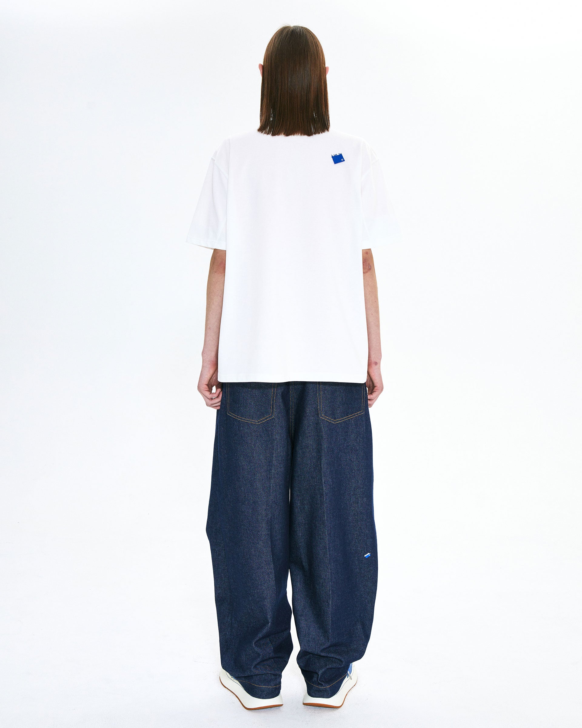 Ader Error - Sig; BL Tag t-shirt 04 (Off White) product image 3 | TRAB K-Fashion Australia