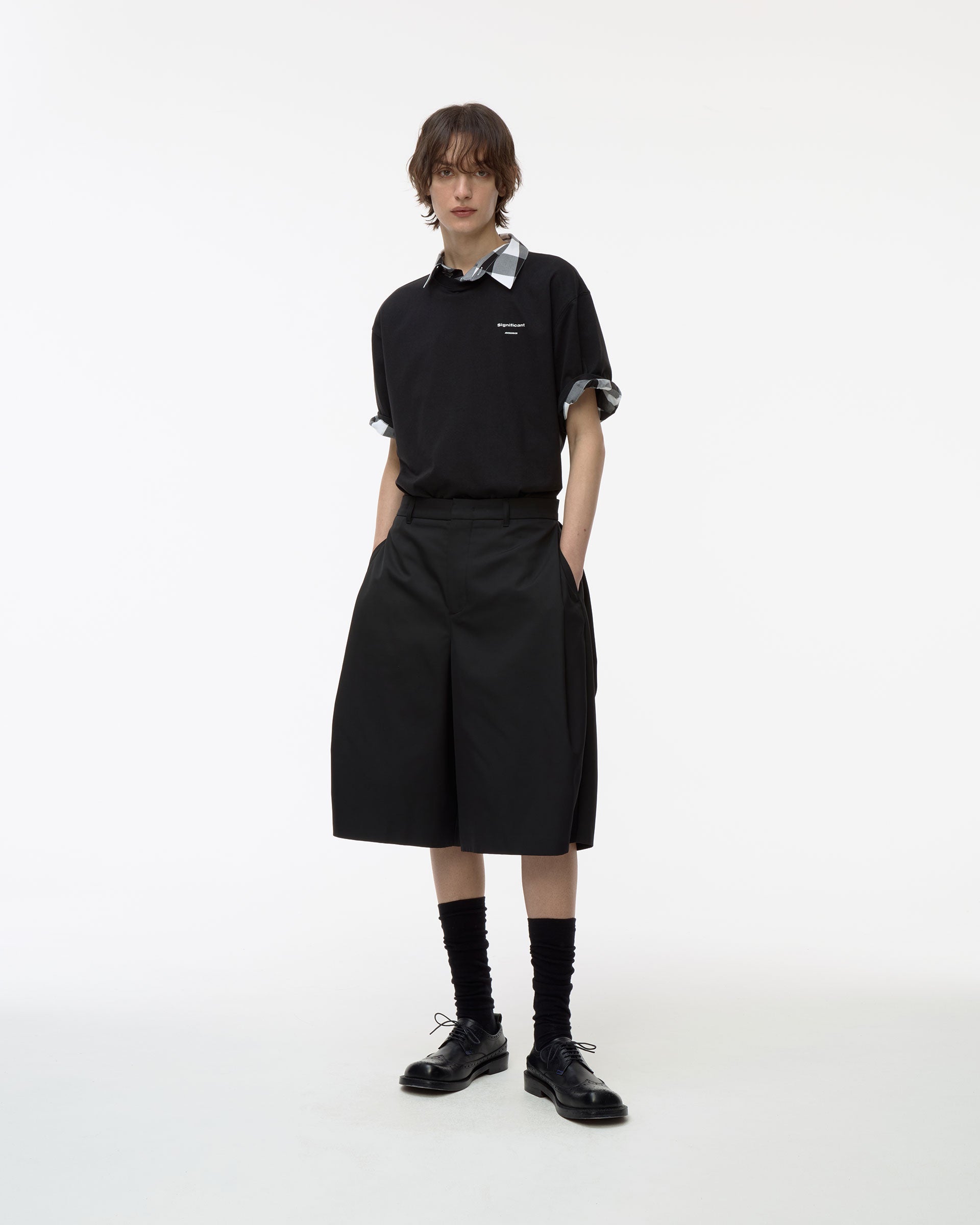 Ader Error - Sig; BL Tag T-shirt 08 (Noir) product image 9 | TRAB K-Fashion Australia