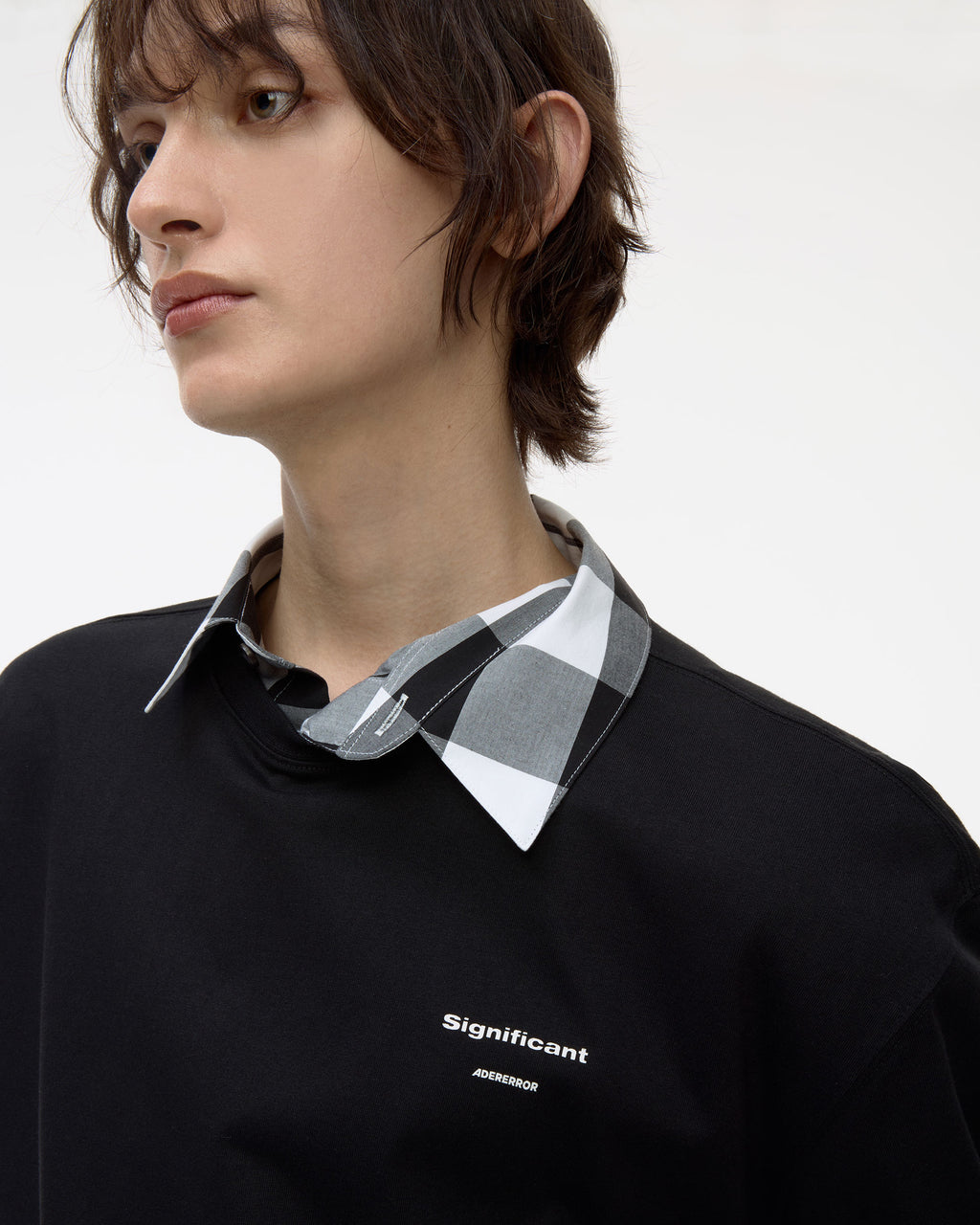 Ader Error - Sig; BL Tag T-shirt 08 (Noir) product image 12 | TRAB K-Fashion Australia