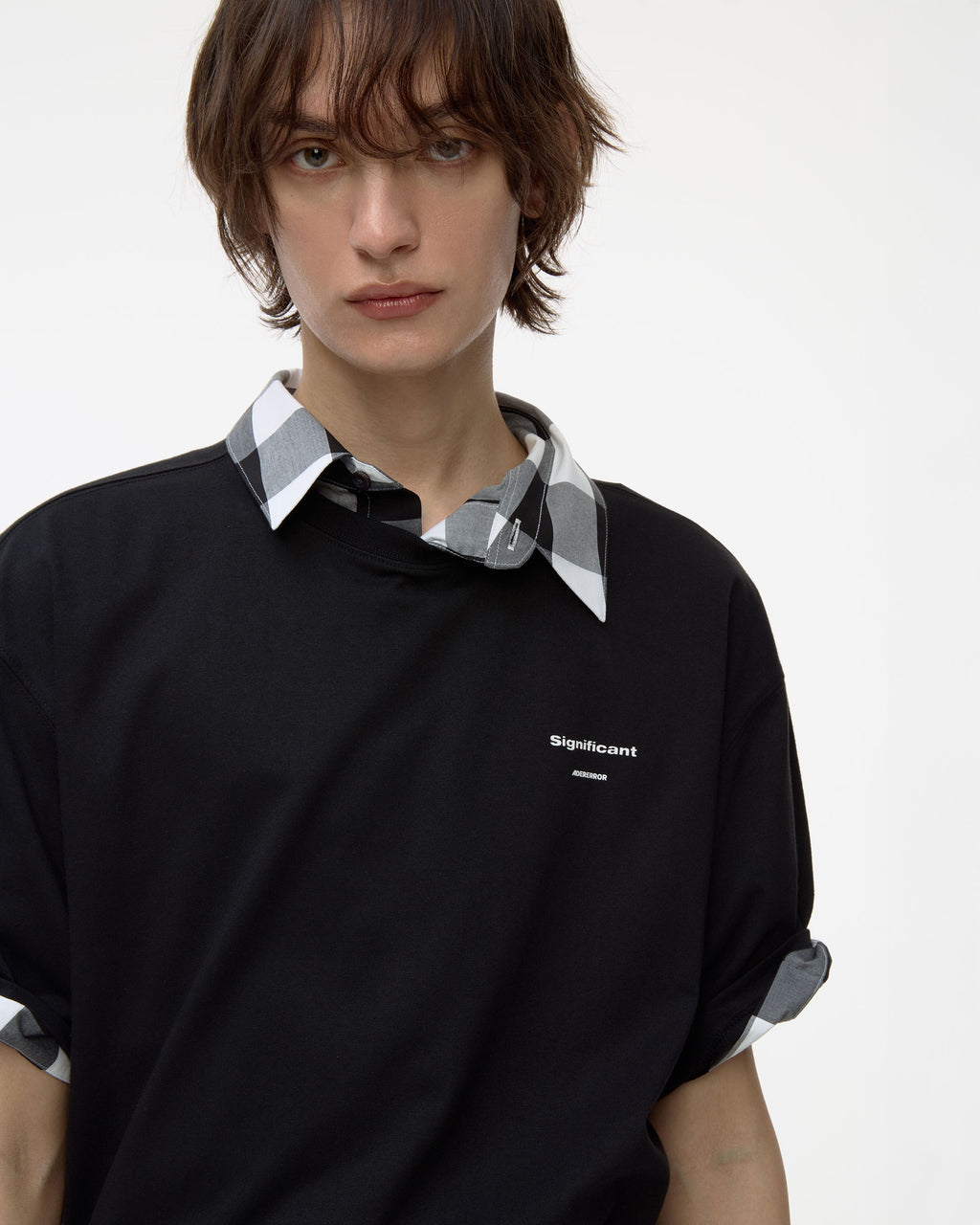 Ader Error - Sig; BL Tag T-shirt 08 (Noir) product image 13 | TRAB K-Fashion Australia