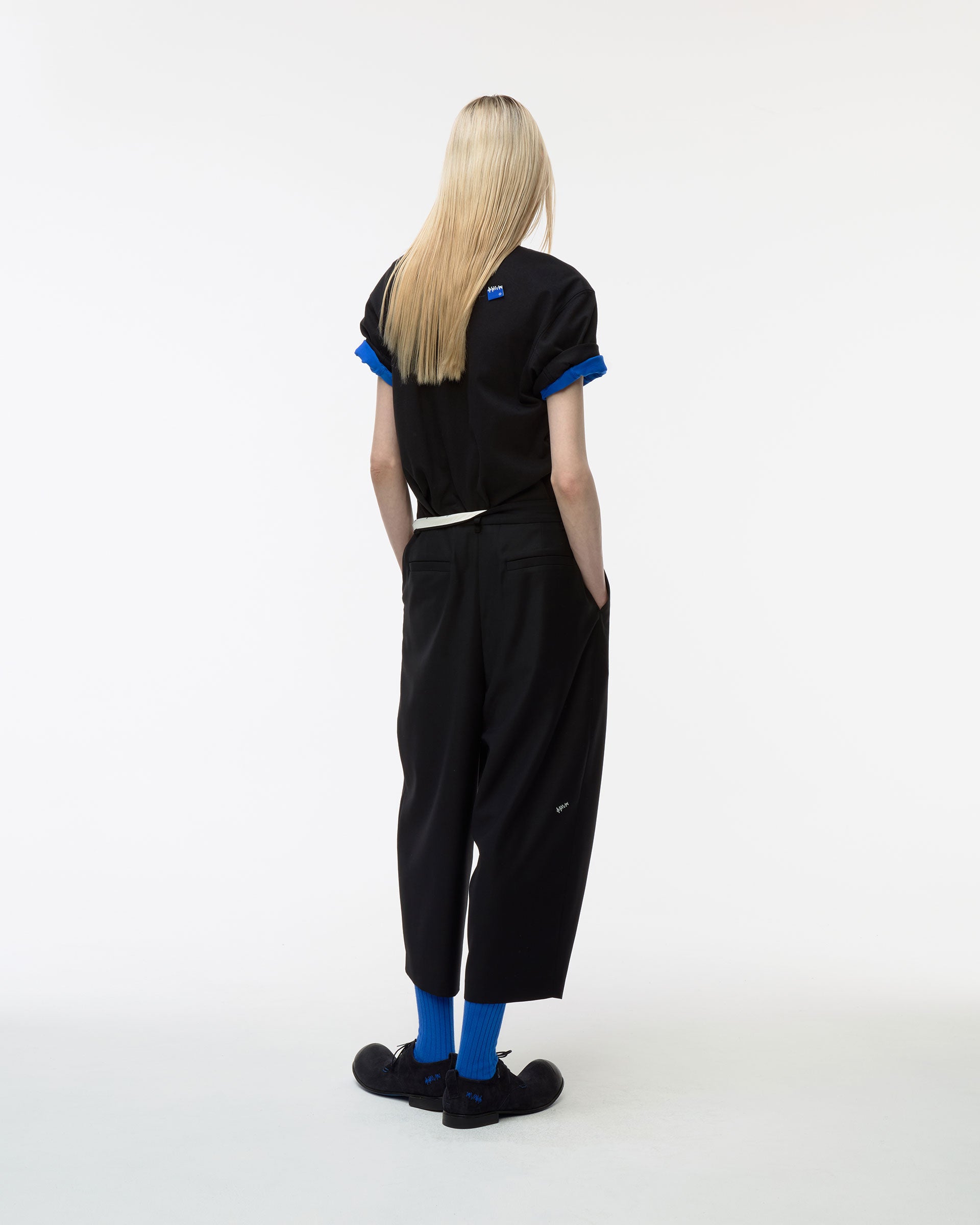 Ader Error - Sig; BL Tag T-shirt 08 (Noir) product image 2 | TRAB K-Fashion Australia