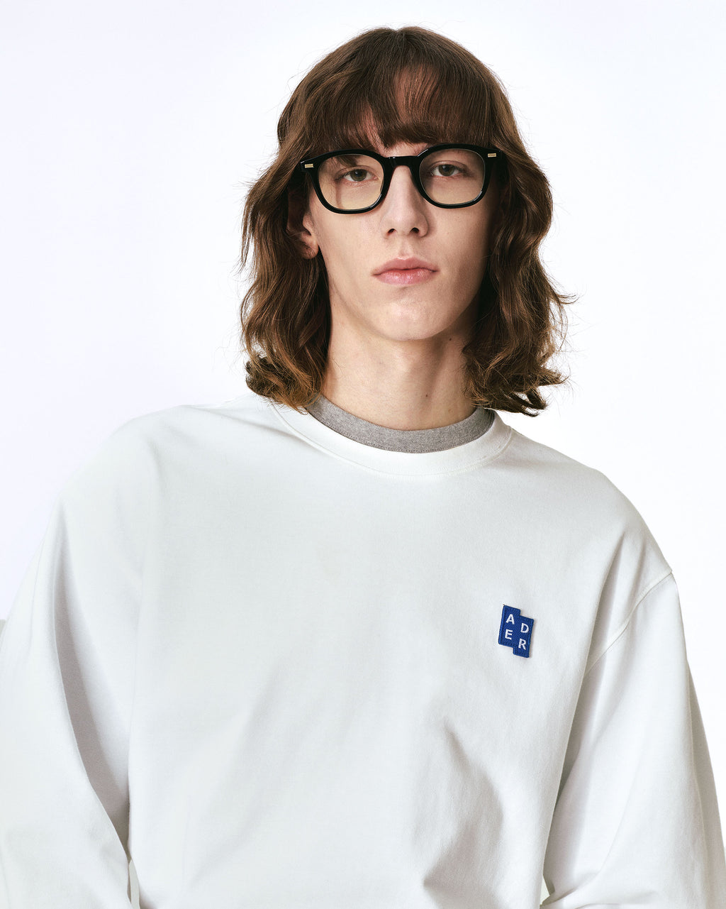 Ader Error - Sig; BL Tag LS t-shirt 01 (Off White) product image 8 | TRAB K-Fashion Australia
