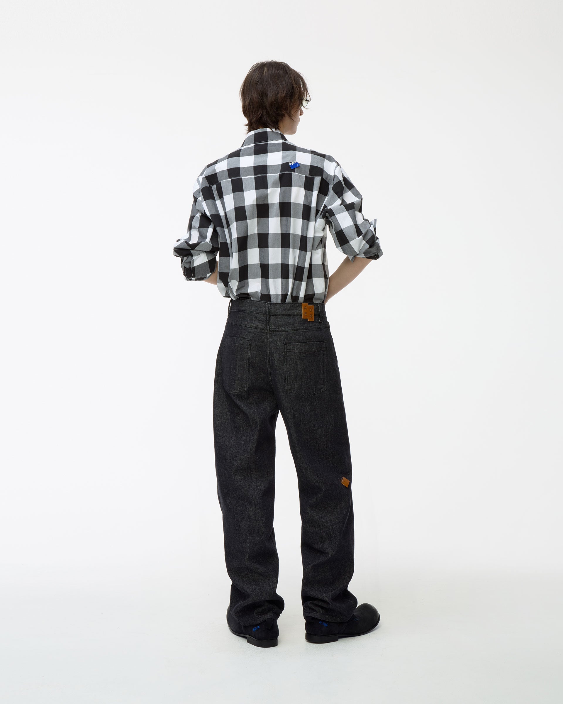 Ader Error - Sig; BL Tag shirt 04 (Noir) product image 14 | TRAB K-Fashion Australia